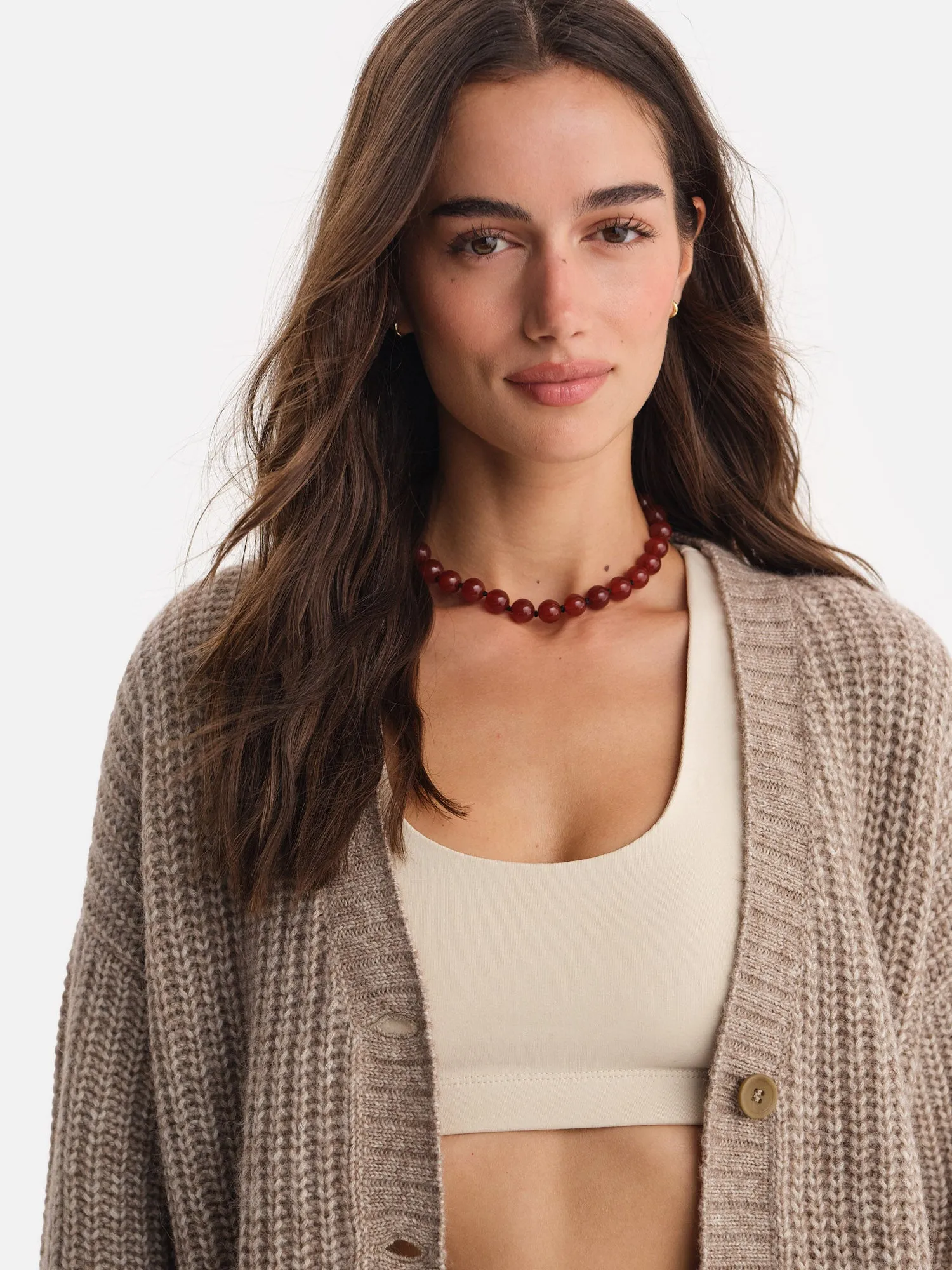 Luxe Alpaca Oversized Cardigan sold by MATE the Label product image thumbnail 3