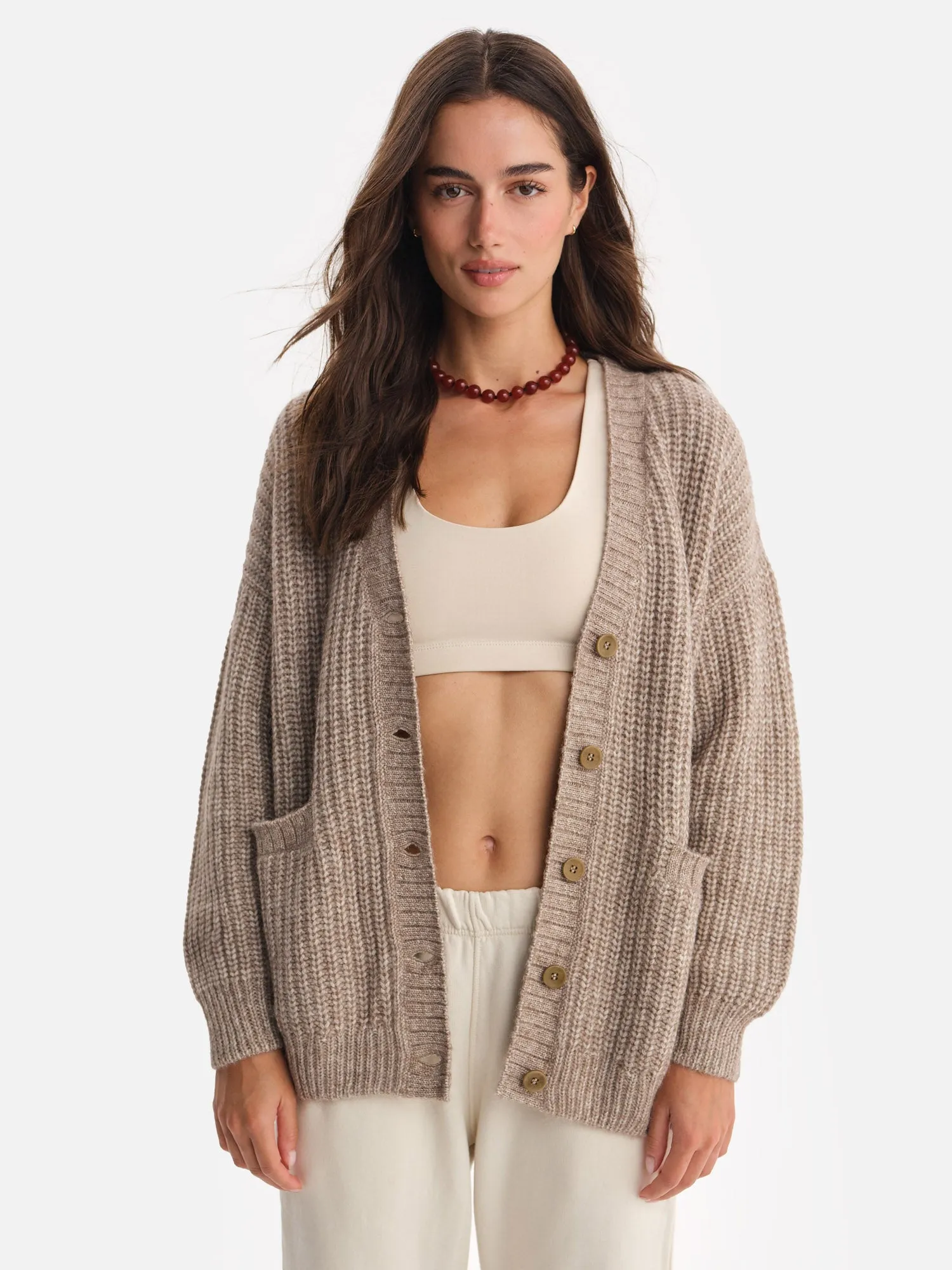 Luxe Alpaca Oversized Cardigan sold by MATE the Label product image thumbnail 2