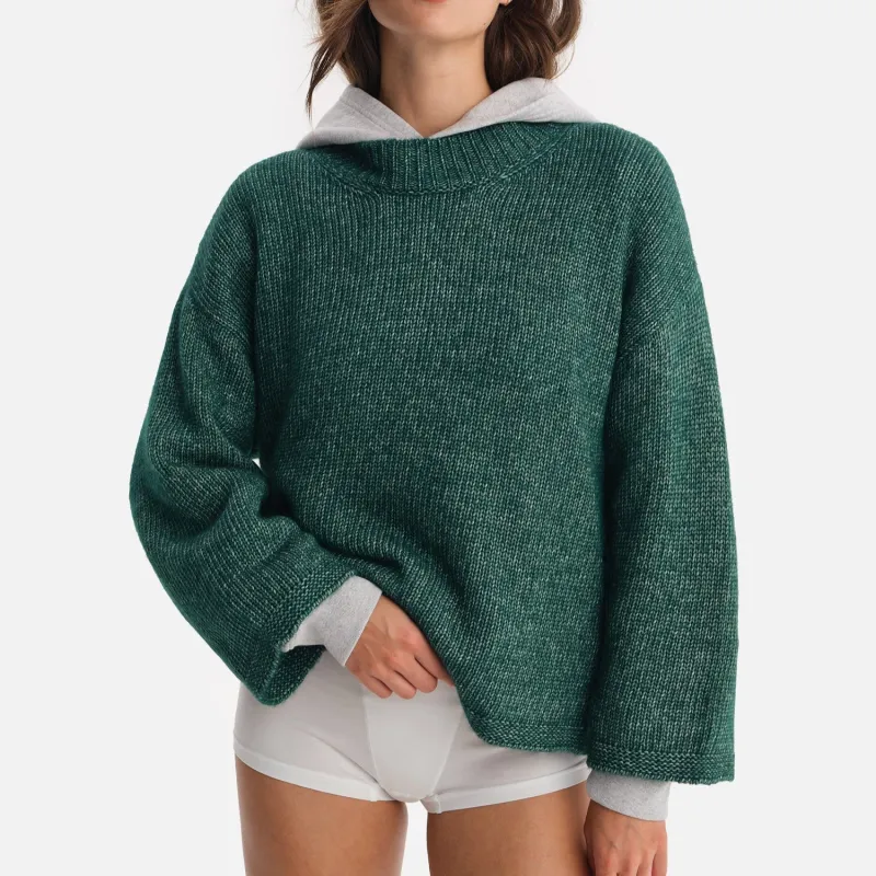 Luxe Alpaca Crewneck Pullover sold by MATE the Label