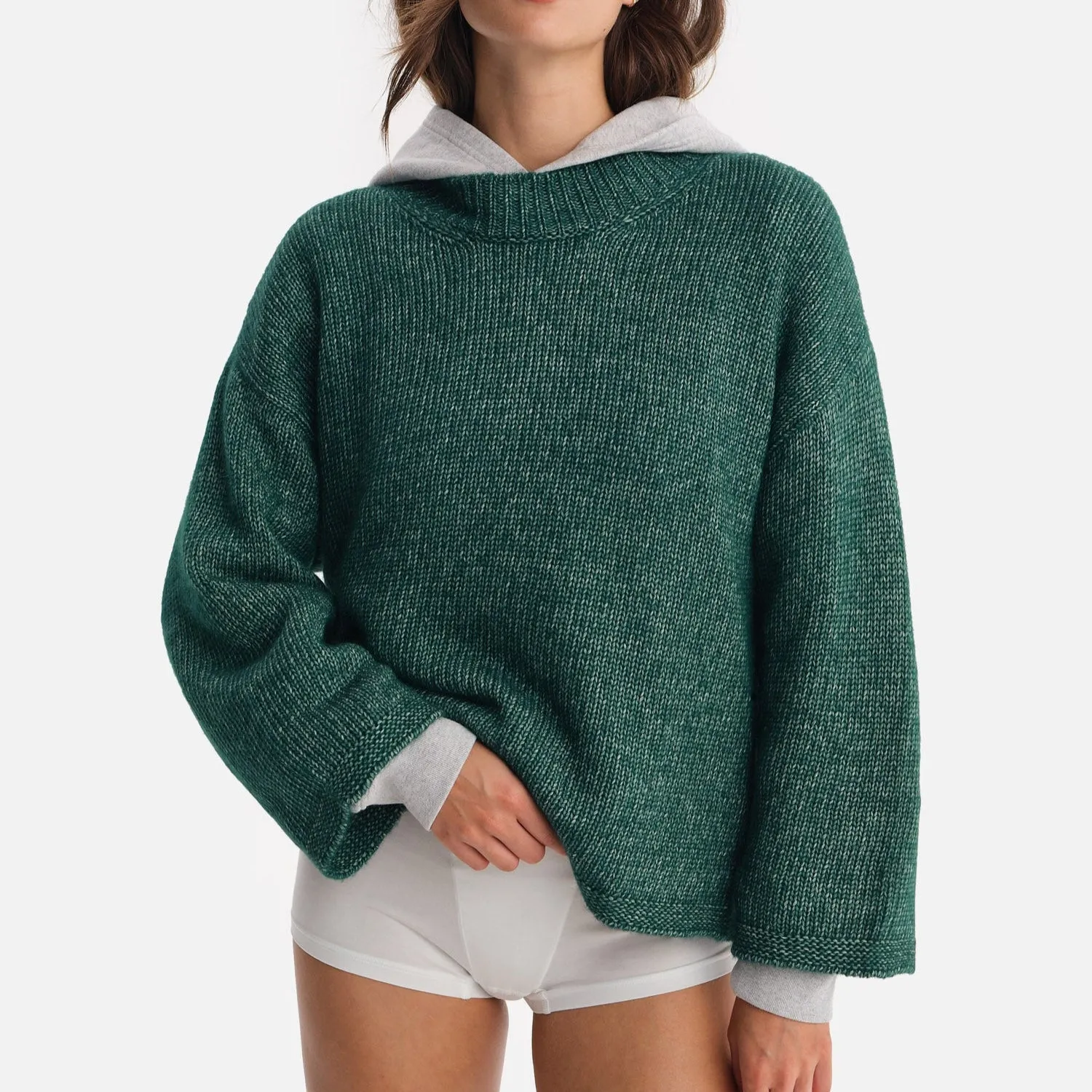 Luxe Alpaca Crewneck Pullover sold by MATE the Label