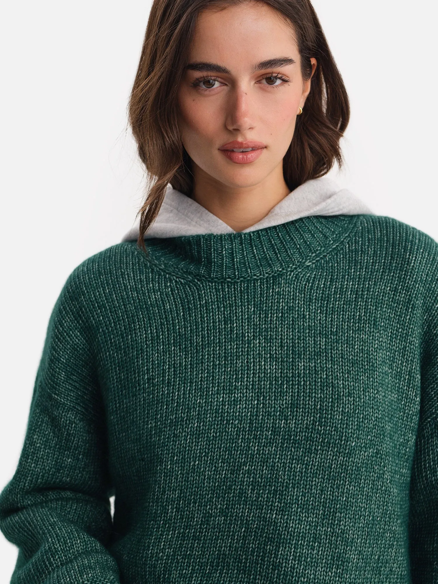 Luxe Alpaca Crewneck Pullover sold by MATE the Label product image thumbnail 3