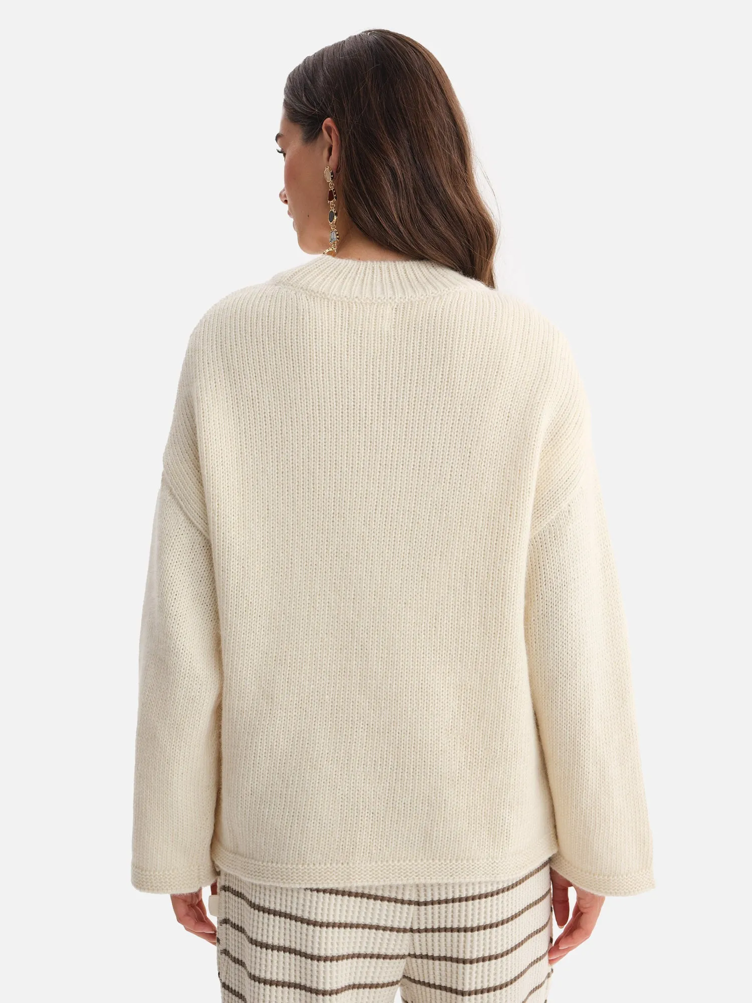 Luxe Alpaca Crewneck Pullover sold by MATE the Label product image thumbnail 5