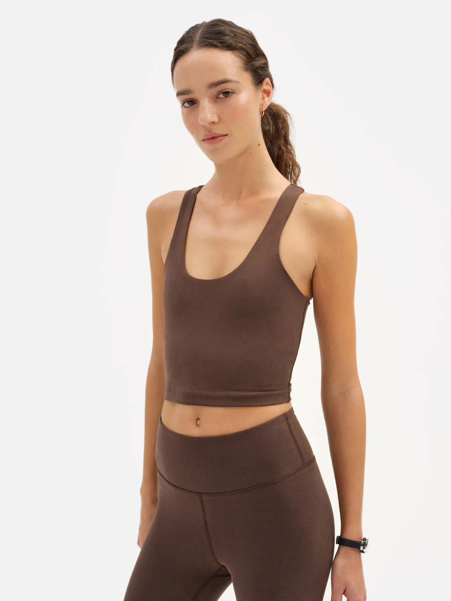 Organic Stretch Racer Tank sold by MATE the Label product image thumbnail 4