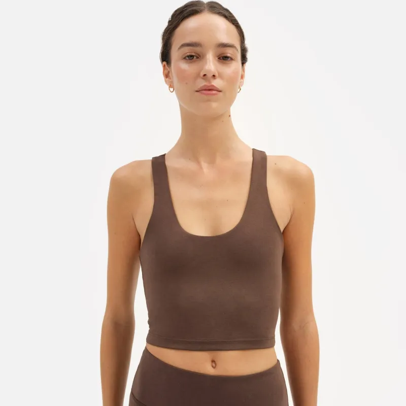 Organic Stretch Racer Tank sold by MATE the Label