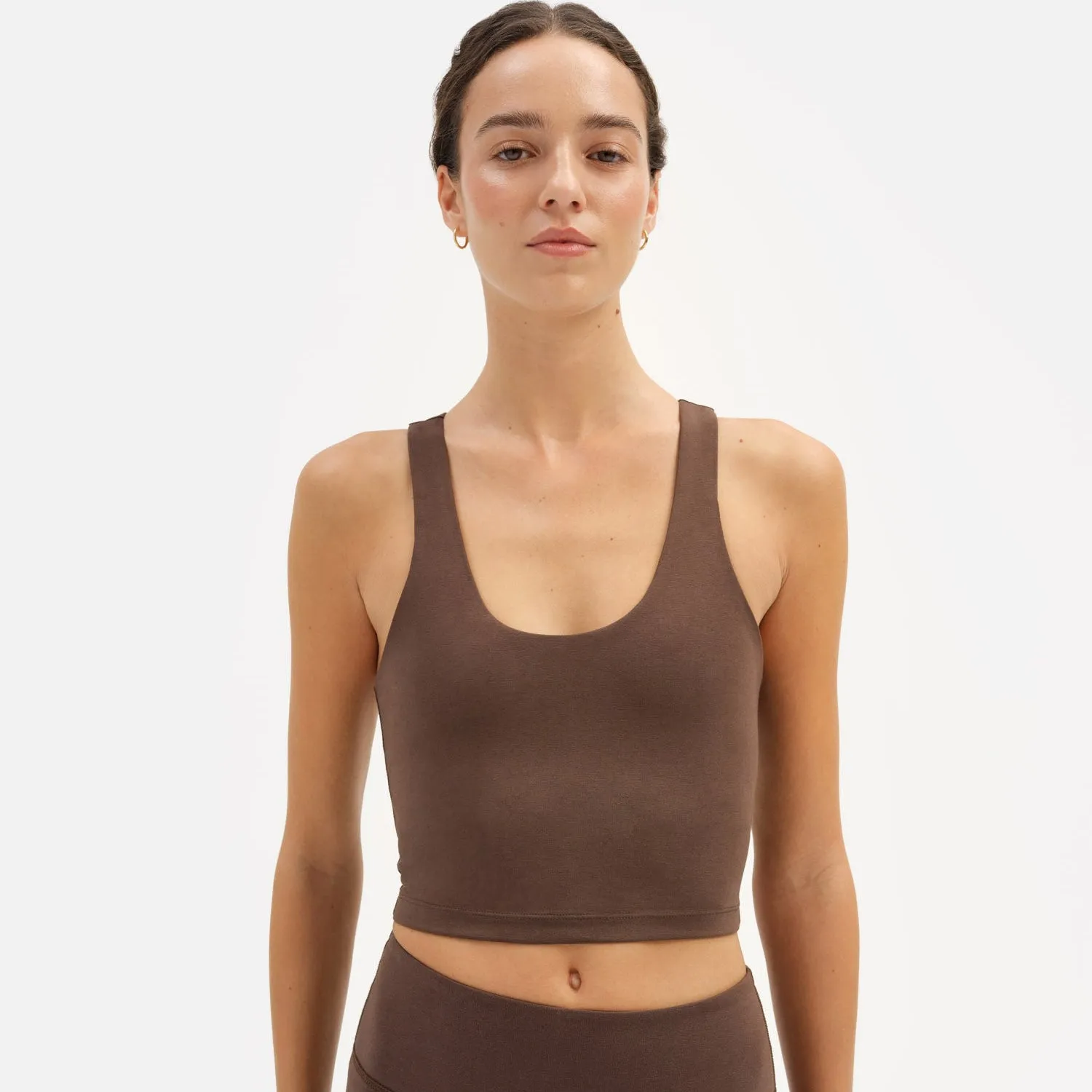 Organic Stretch Racer Tank sold by MATE the Label