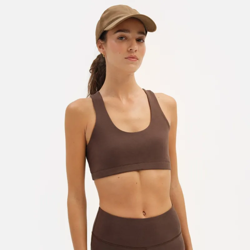 Organic Stretch Sports Bra sold by MATE the Label