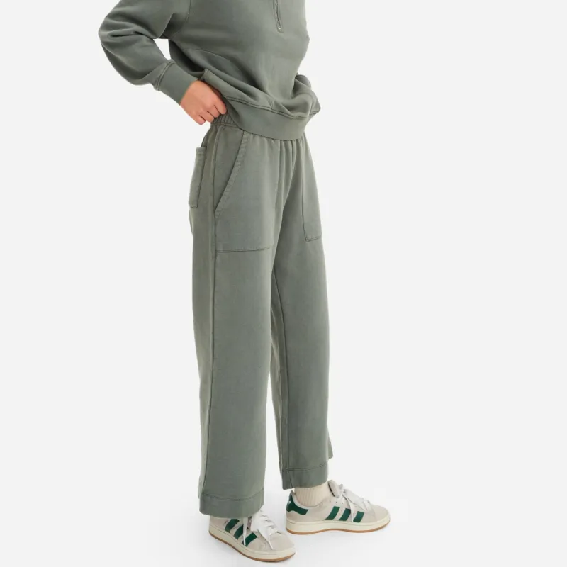 Organic Fleece Wide Leg Pant sold by MATE the Label