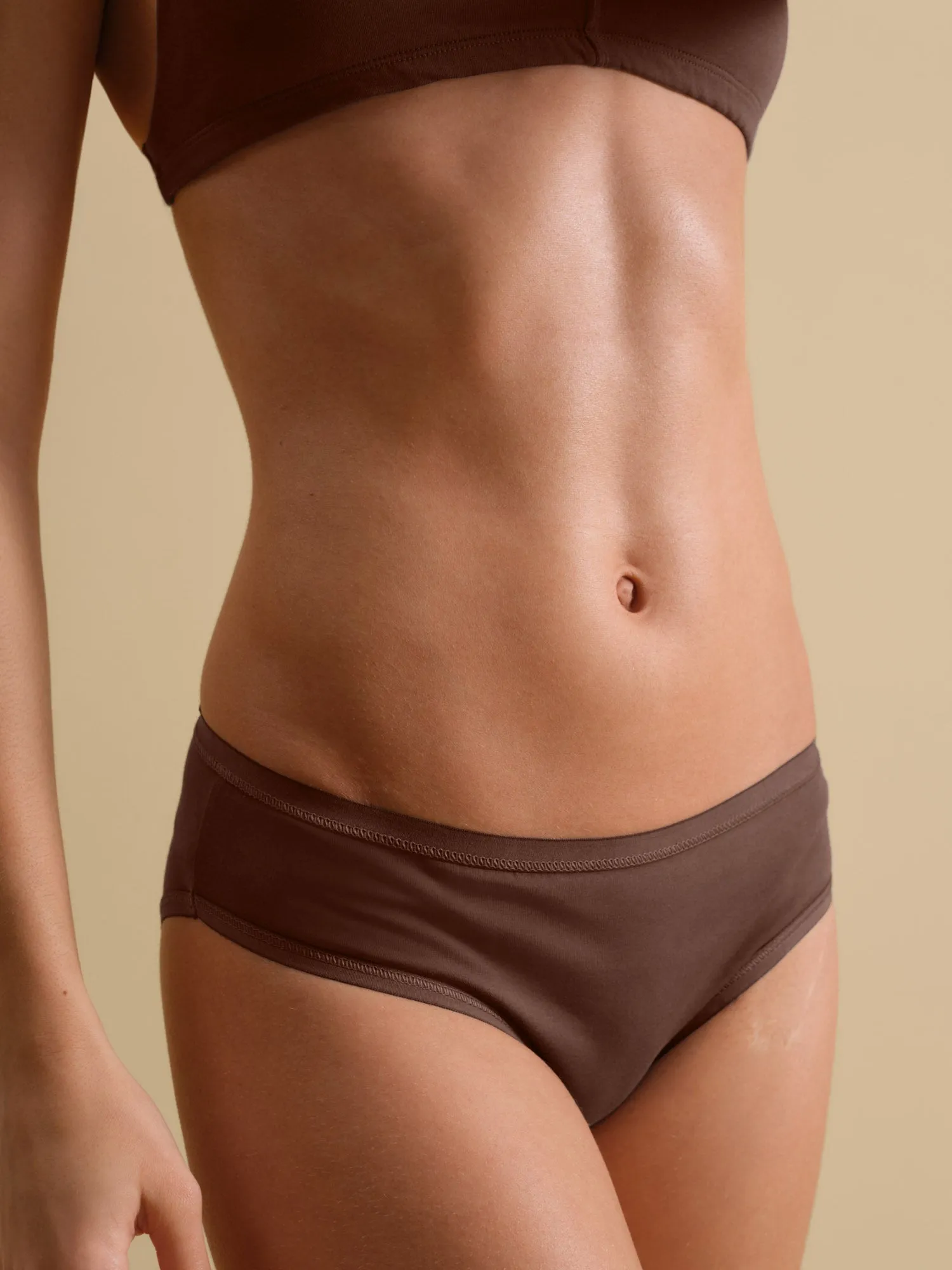 Organic Comfort Mid Rise Bikini 3 Pack sold by MATE the Label product image thumbnail 3