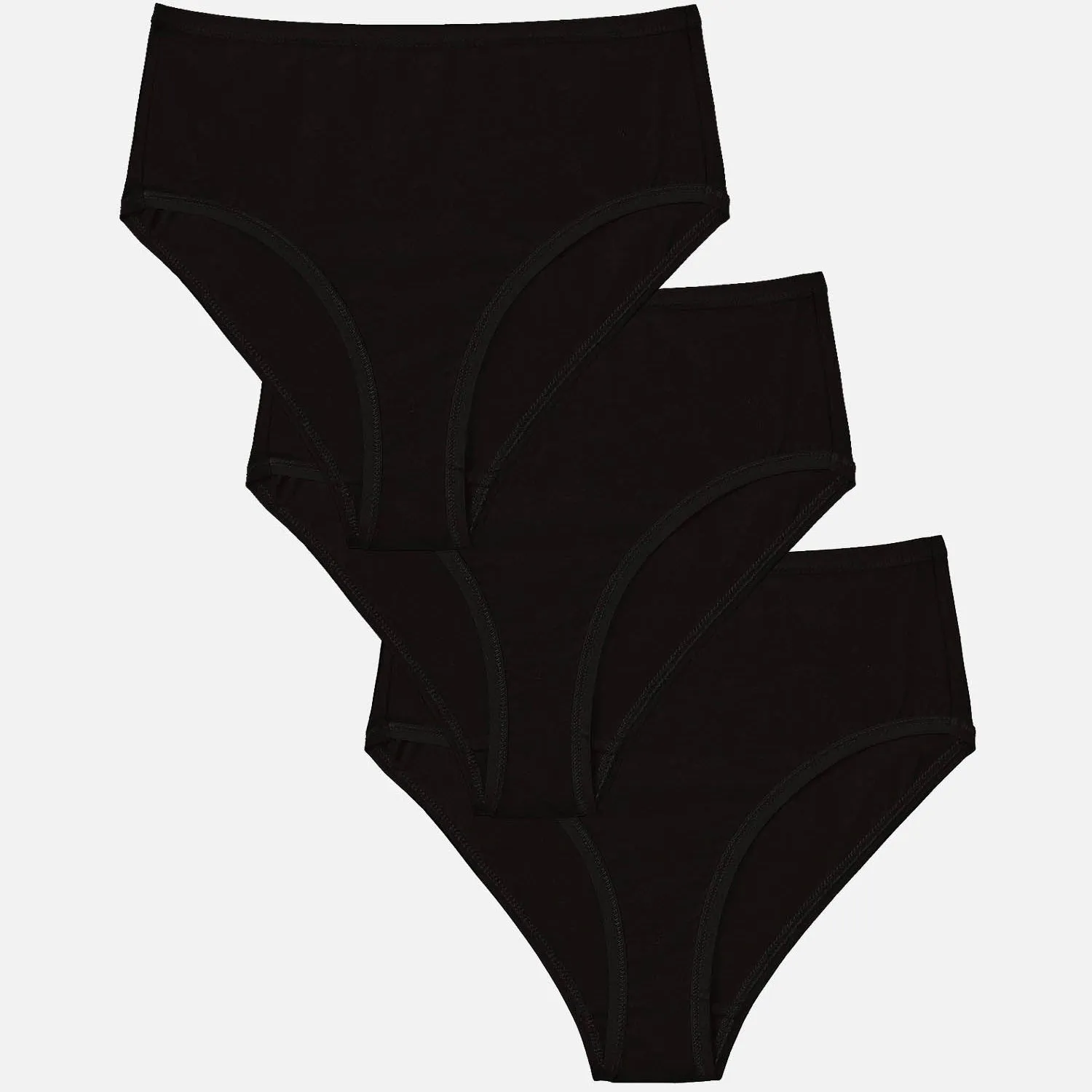 Organic Comfort High Waist Brief 3 Pack sold by MATE the Label