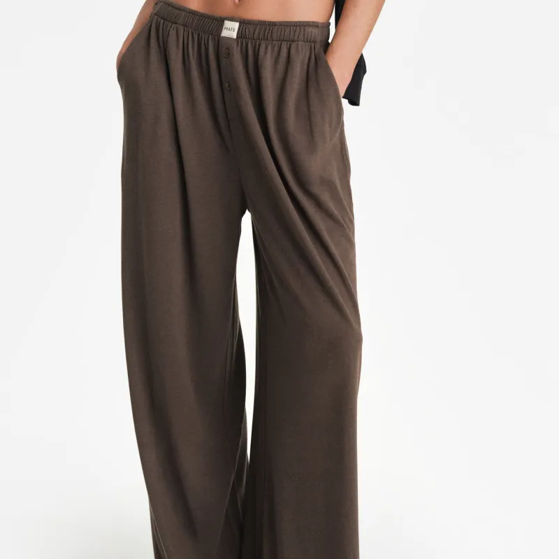 Tencel Sleep Wide Leg Pant made by MATE the Label