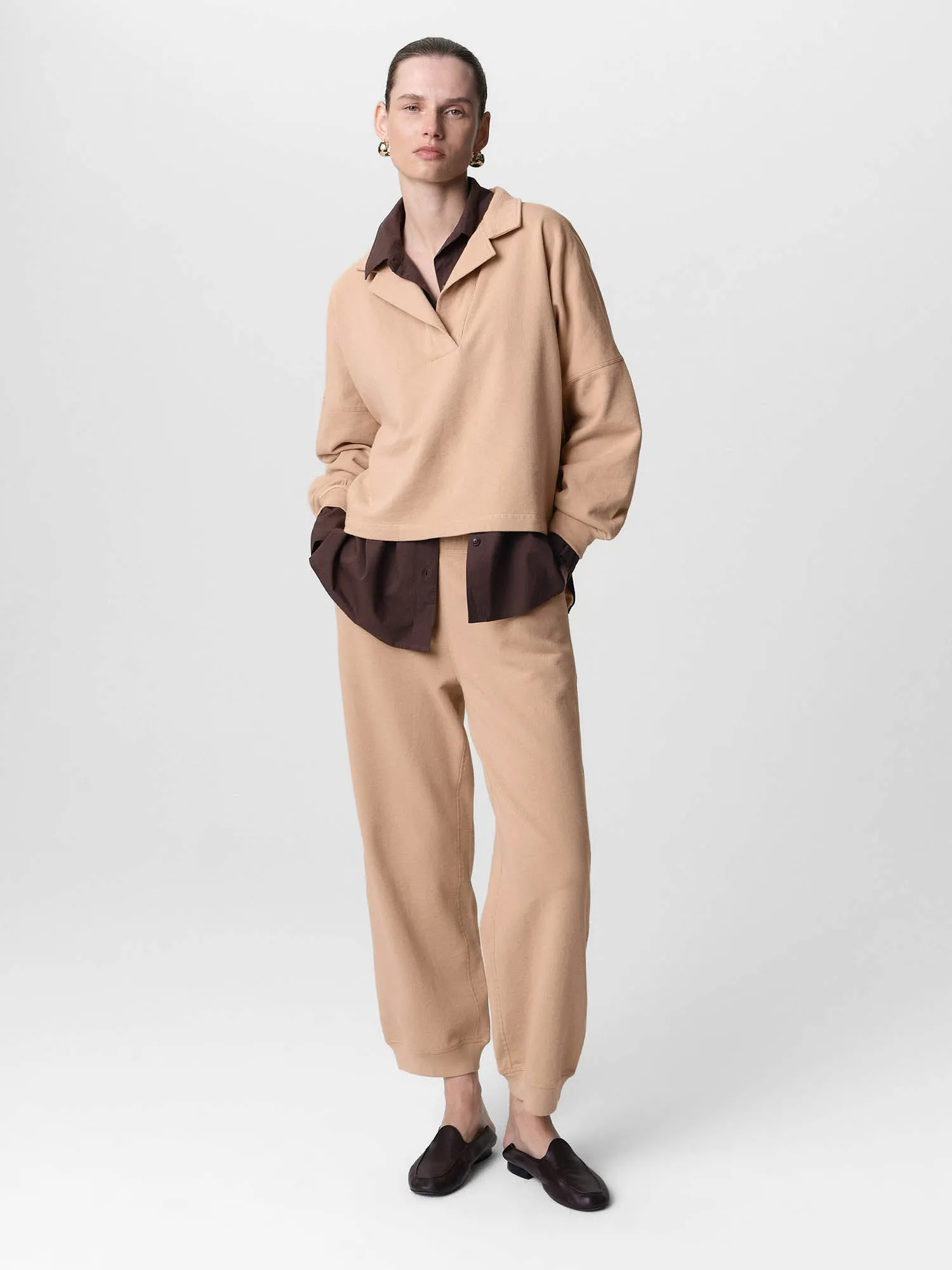 Organic Lightweight Terry Polo sold by MATE the Label product image thumbnail 2