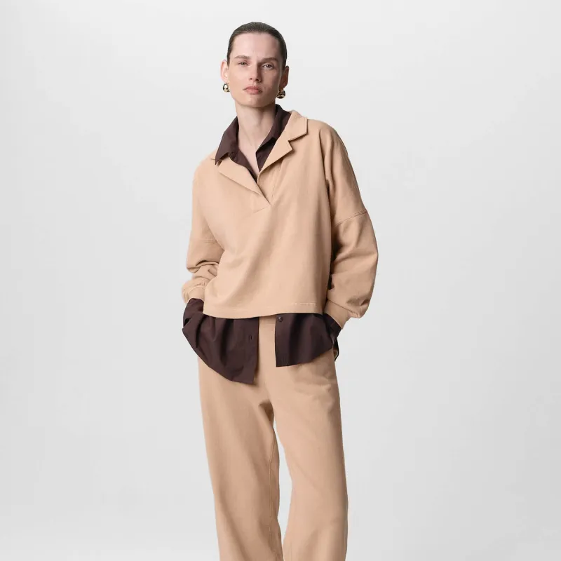 Organic Lightweight Terry Polo made by MATE the Label