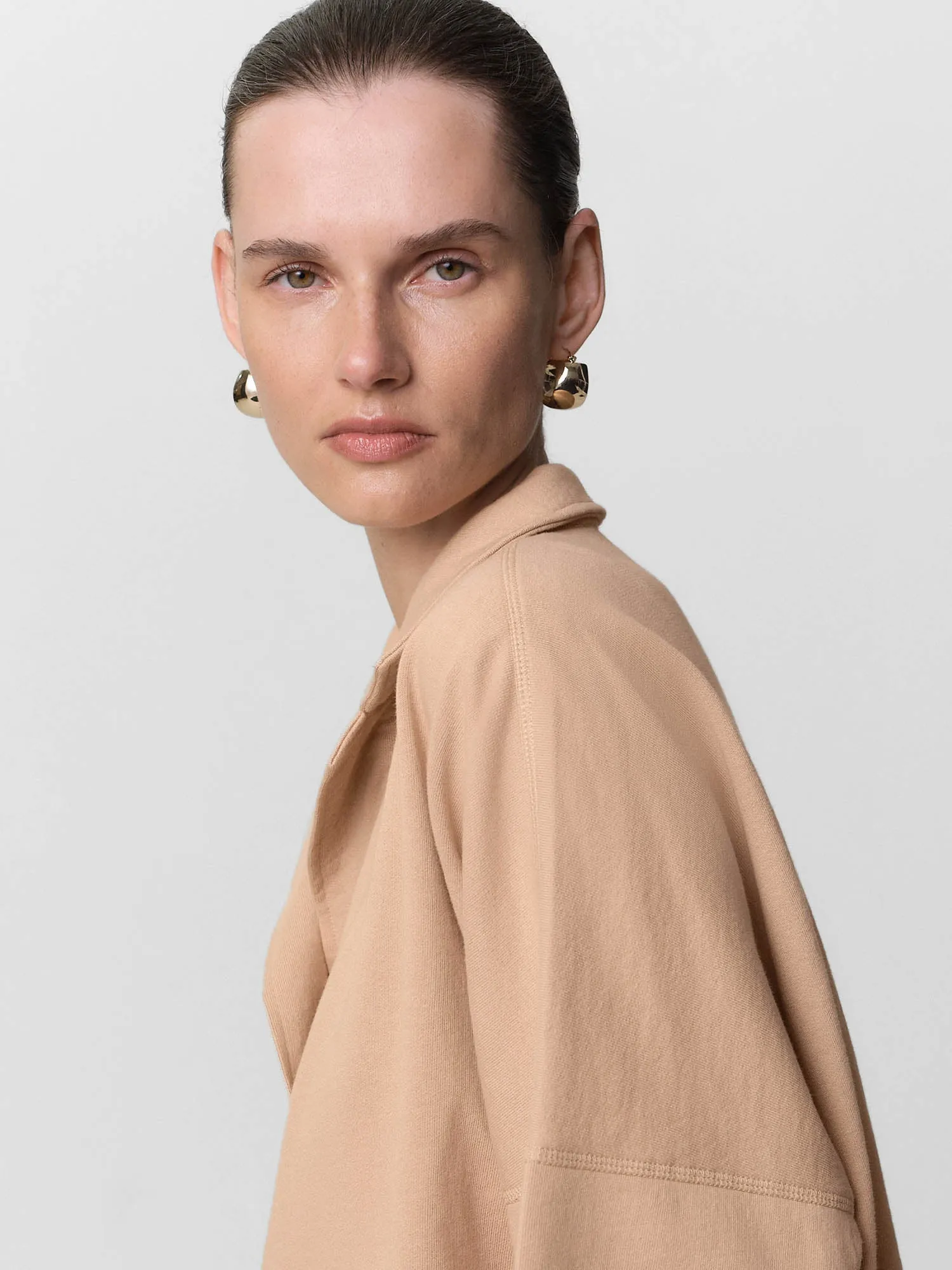 Organic Lightweight Terry Polo sold by MATE the Label product image thumbnail 4