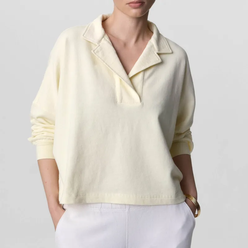 Organic Lightweight Terry Polo made by MATE the Label