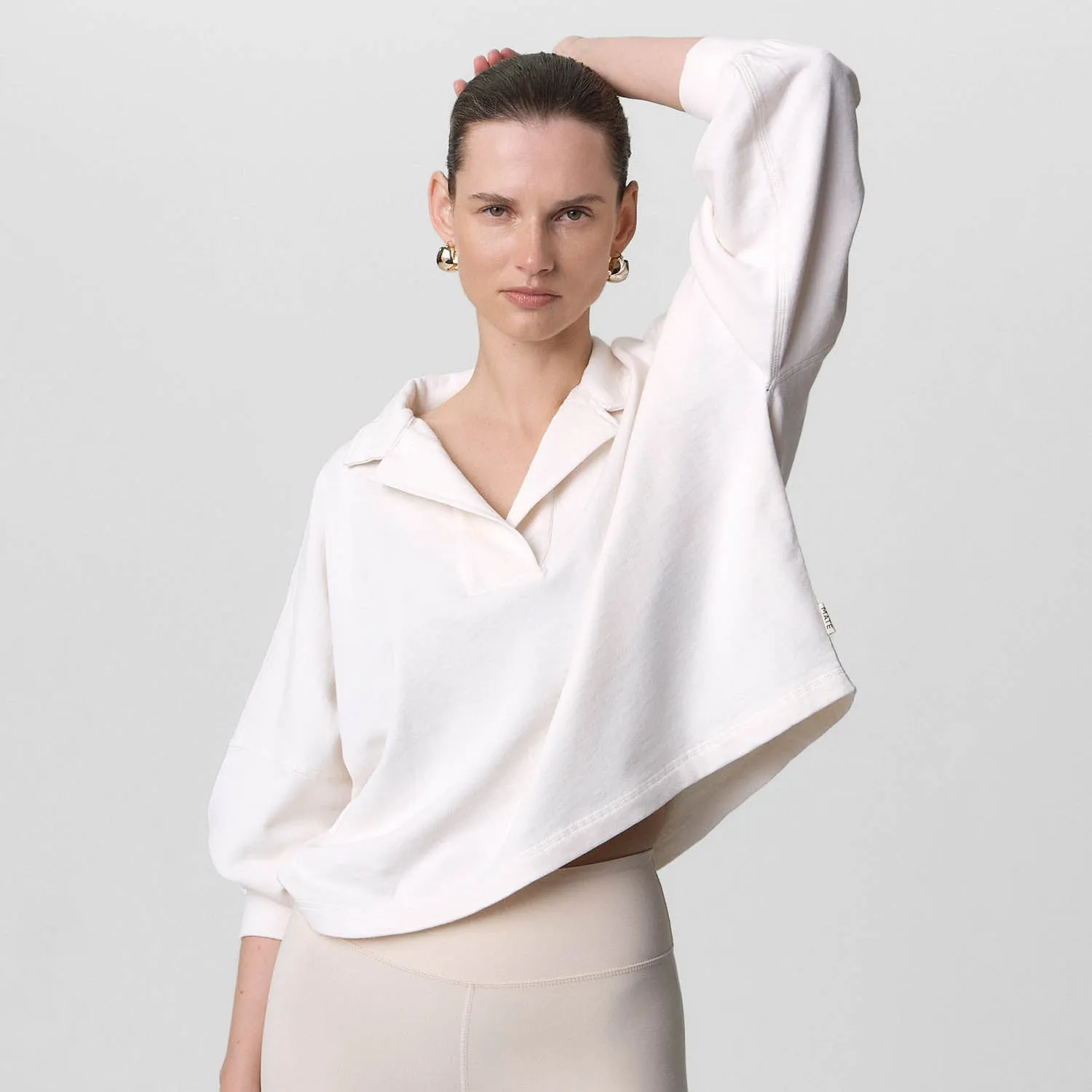 Organic Lightweight Terry Polo sold by MATE the Label