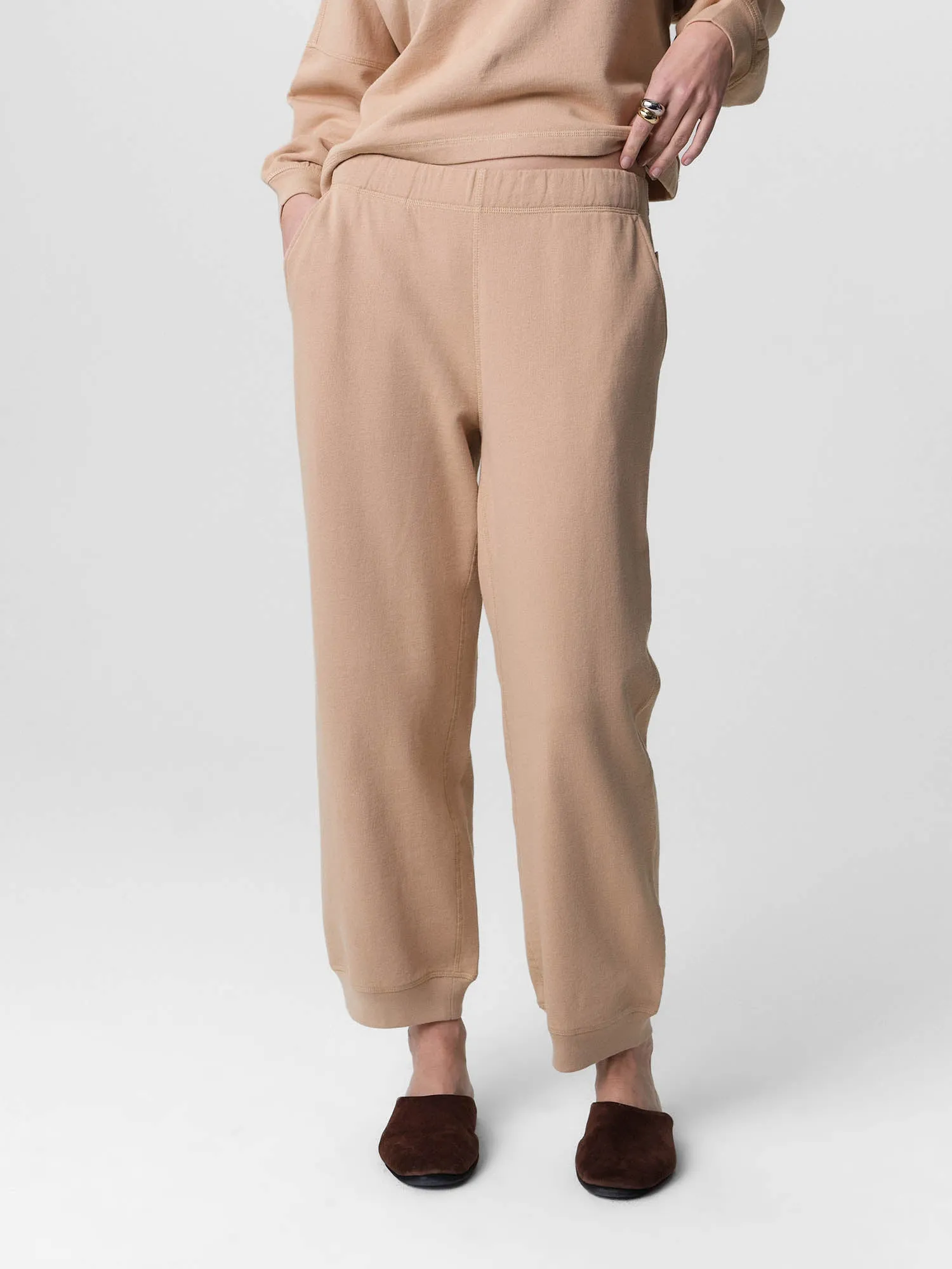 Organic Lightweight Terry Sweatpants sold by MATE the Label product image thumbnail 3