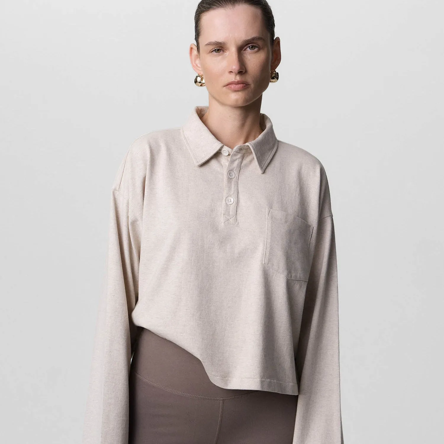 Organic Structured Cotton Polo sold by MATE the Label