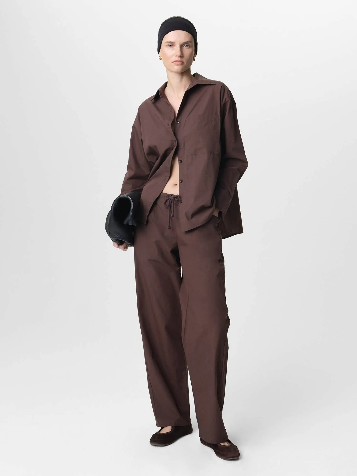 Organic Poplin Essential Pant sold by MATE the Label product image thumbnail 2