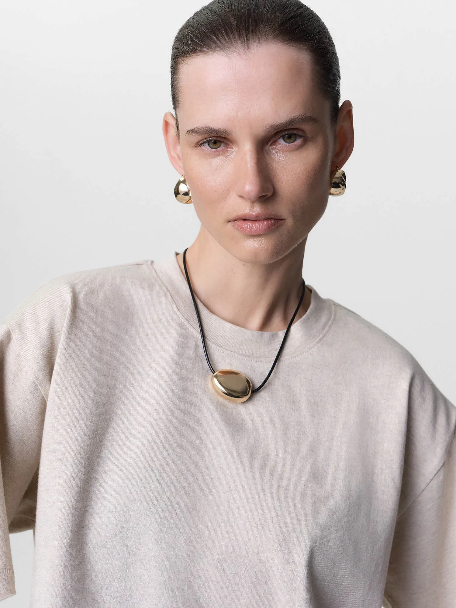 Organic Structured Cotton Cropped Tee sold by MATE the Label product image thumbnail 3