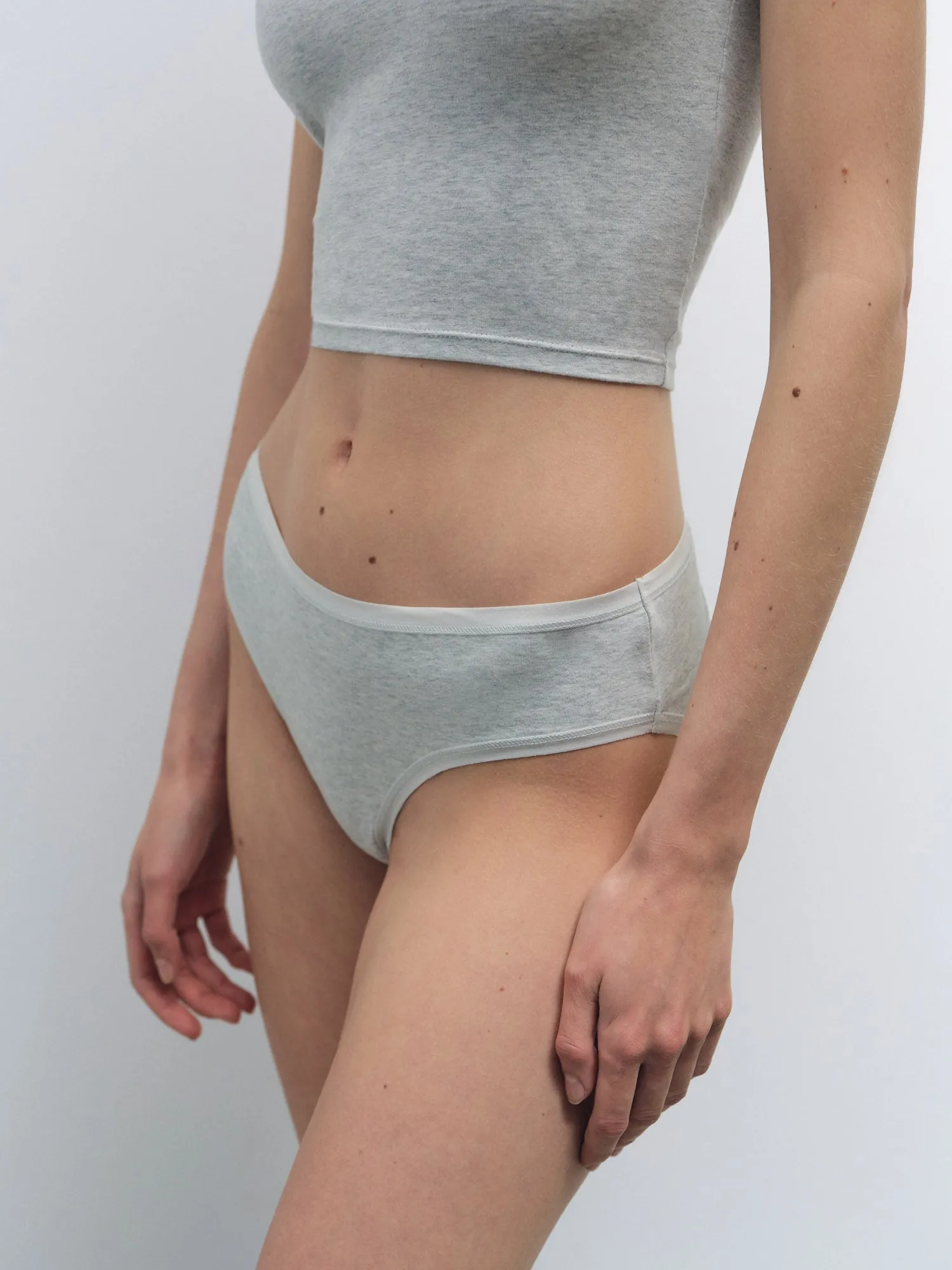 Organic Comfort Mid Rise Bikini sold by MATE the Label product image thumbnail 4
