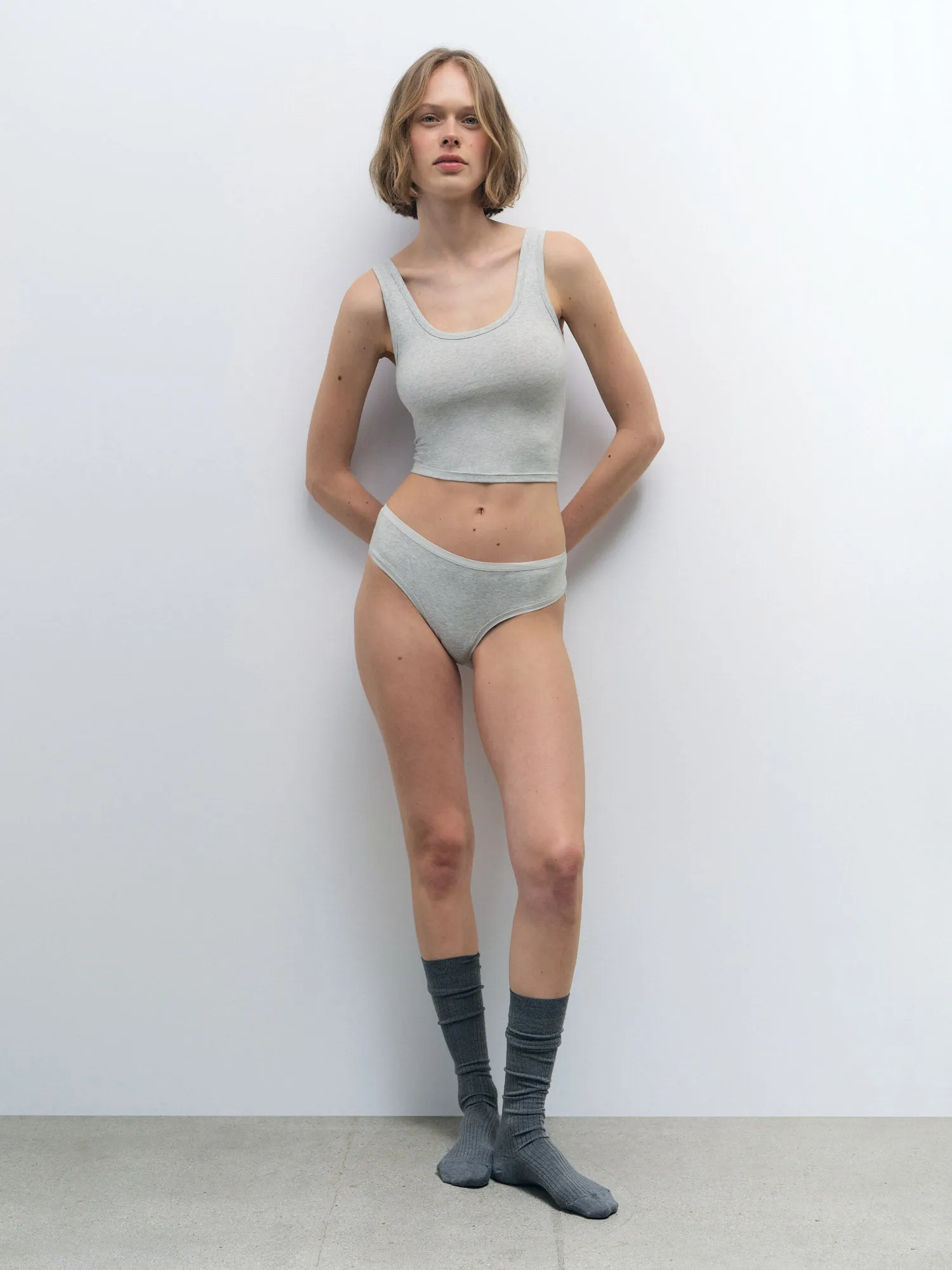 Organic Comfort Mid Rise Bikini sold by MATE the Label product image thumbnail 2