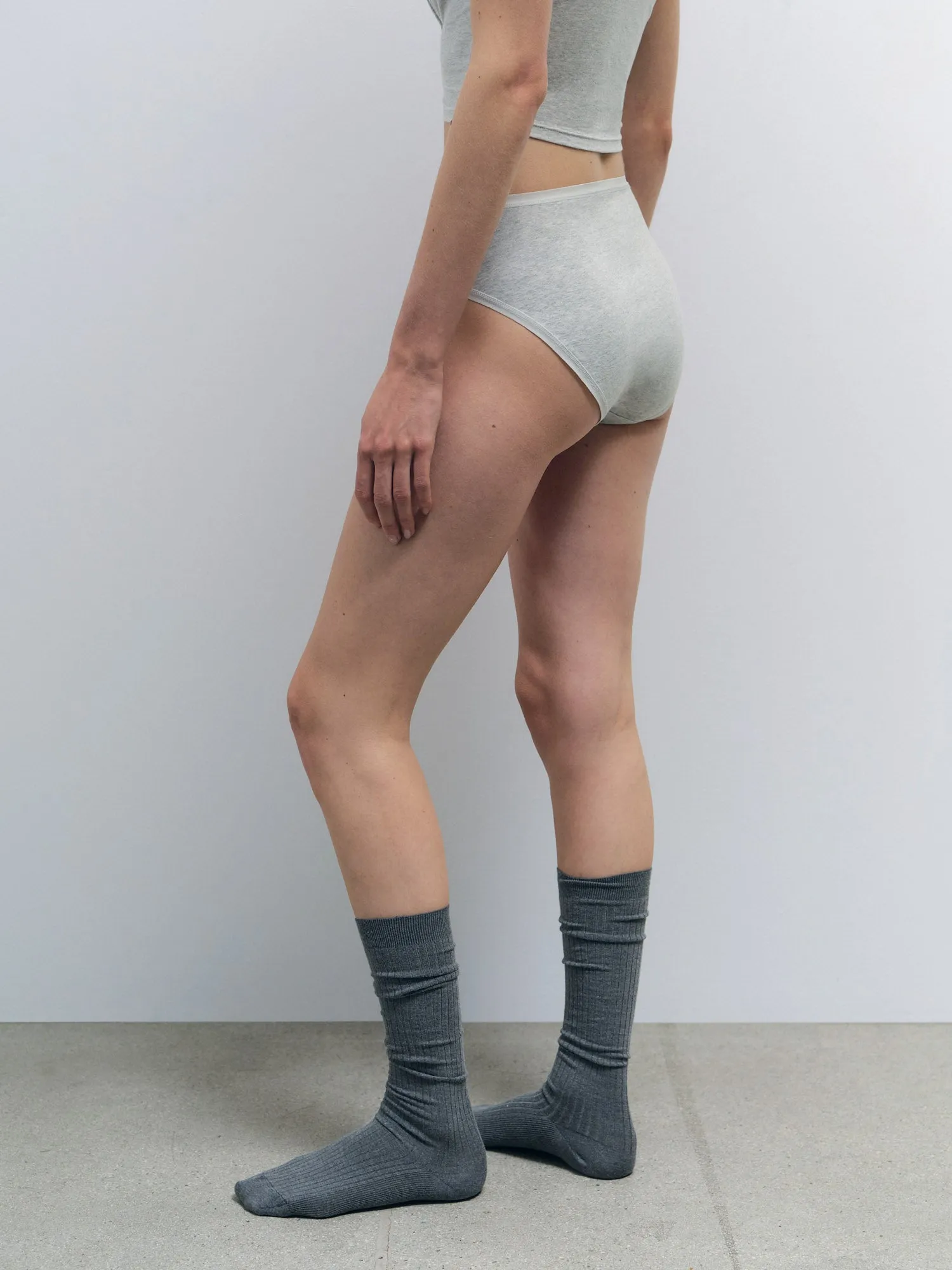 Organic Comfort Mid Rise Bikini sold by MATE the Label product image thumbnail 5