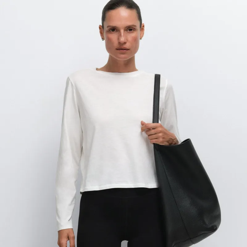Organic Pima Long Sleeve Tee made by MATE the Label