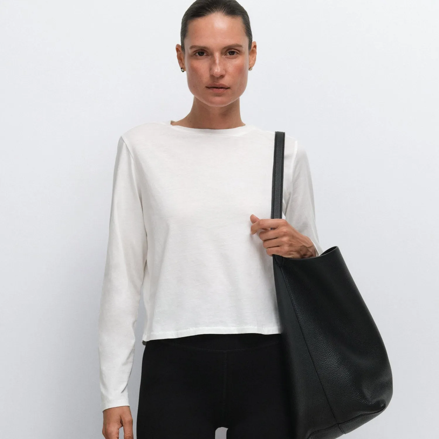 Organic Pima Long Sleeve Tee sold by MATE the Label