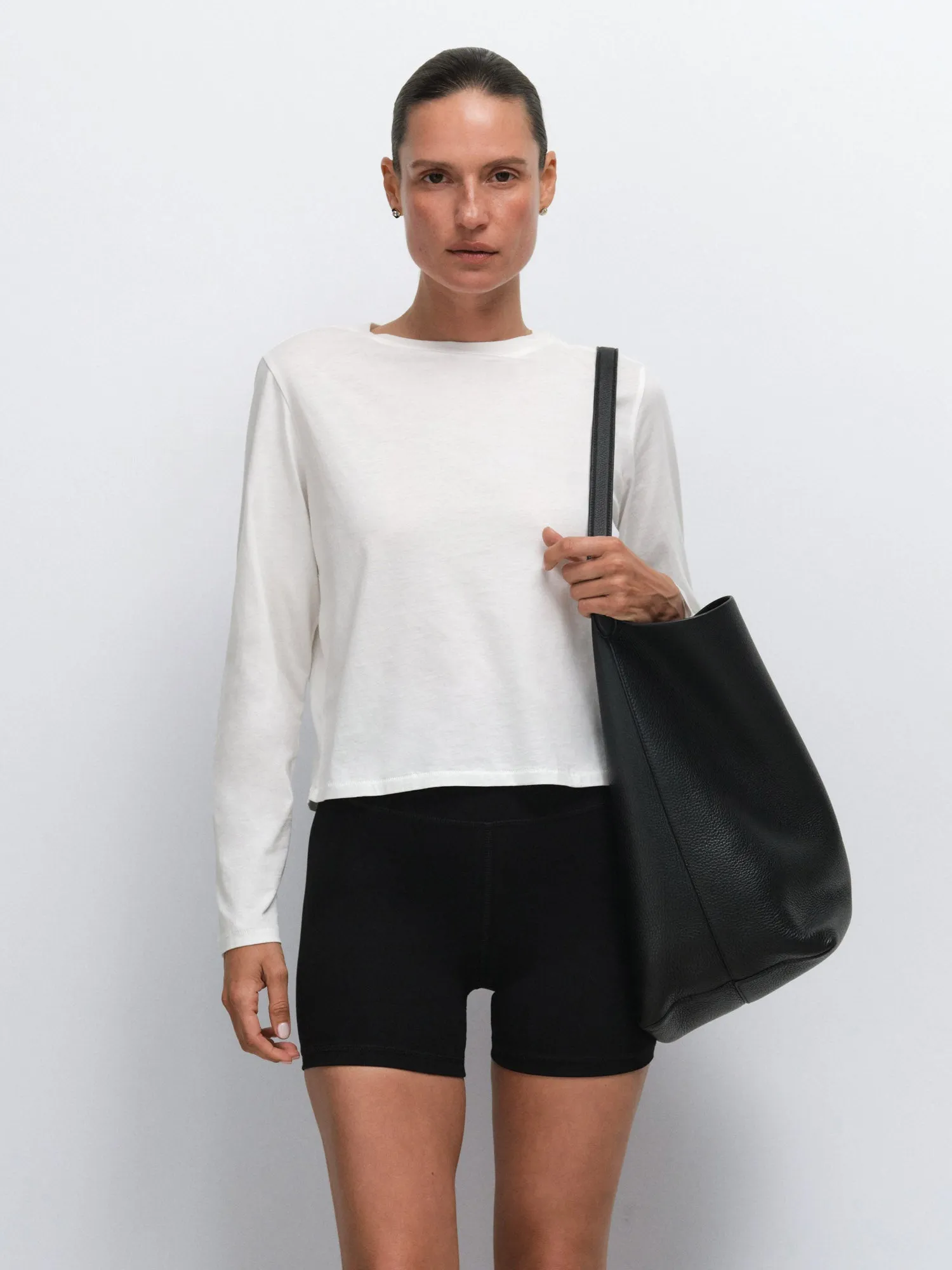 Organic Pima Long Sleeve Tee sold by MATE the Label product image thumbnail 2