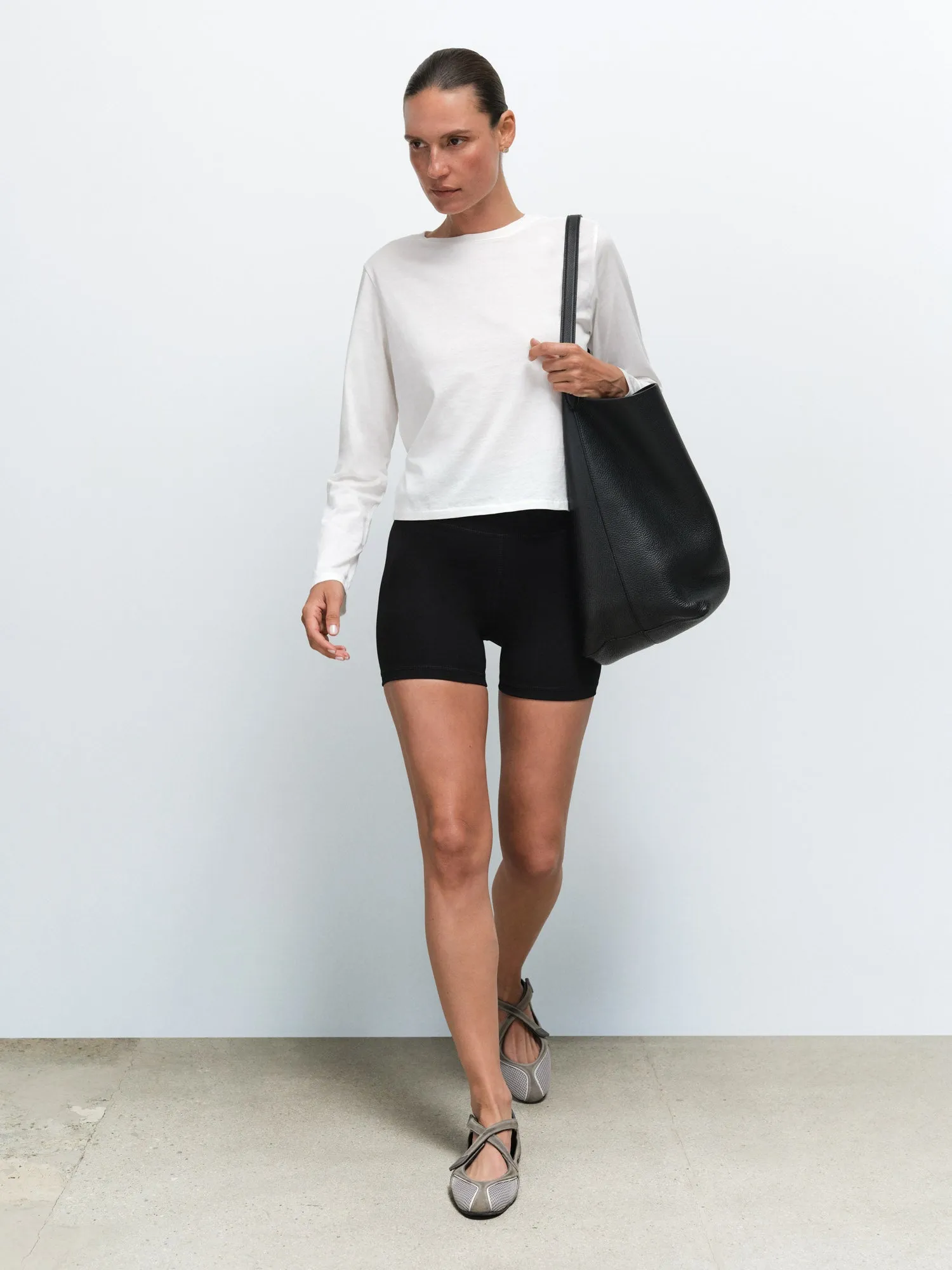 Organic Pima Long Sleeve Tee sold by MATE the Label product image thumbnail 4