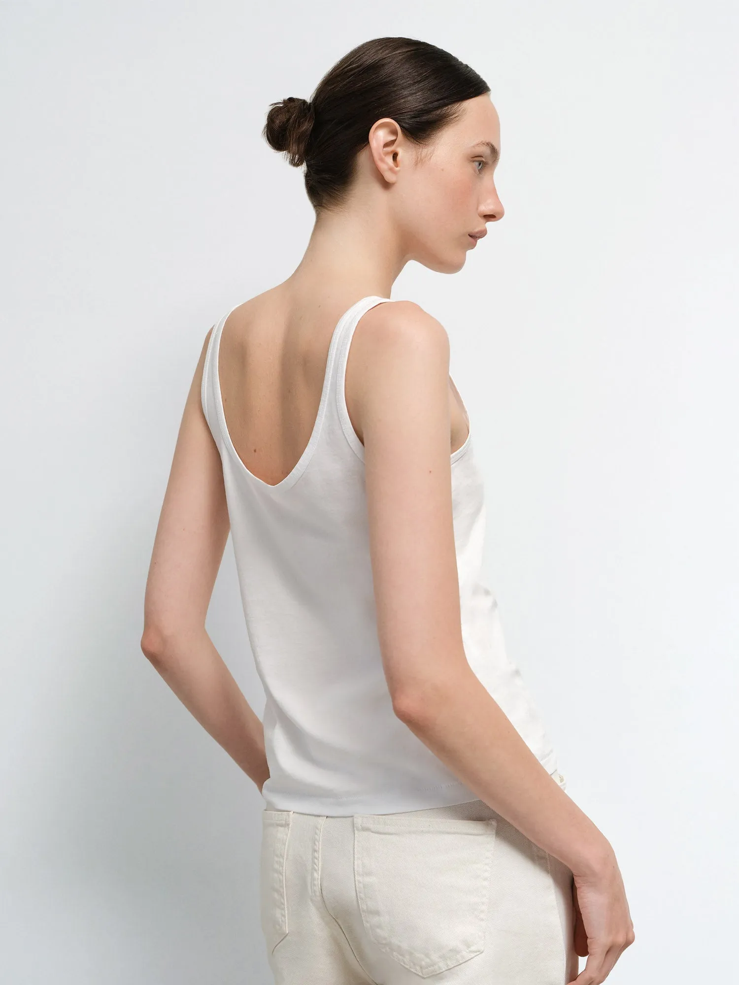 Organic Pima Layering Tank sold by MATE the Label product image thumbnail 3