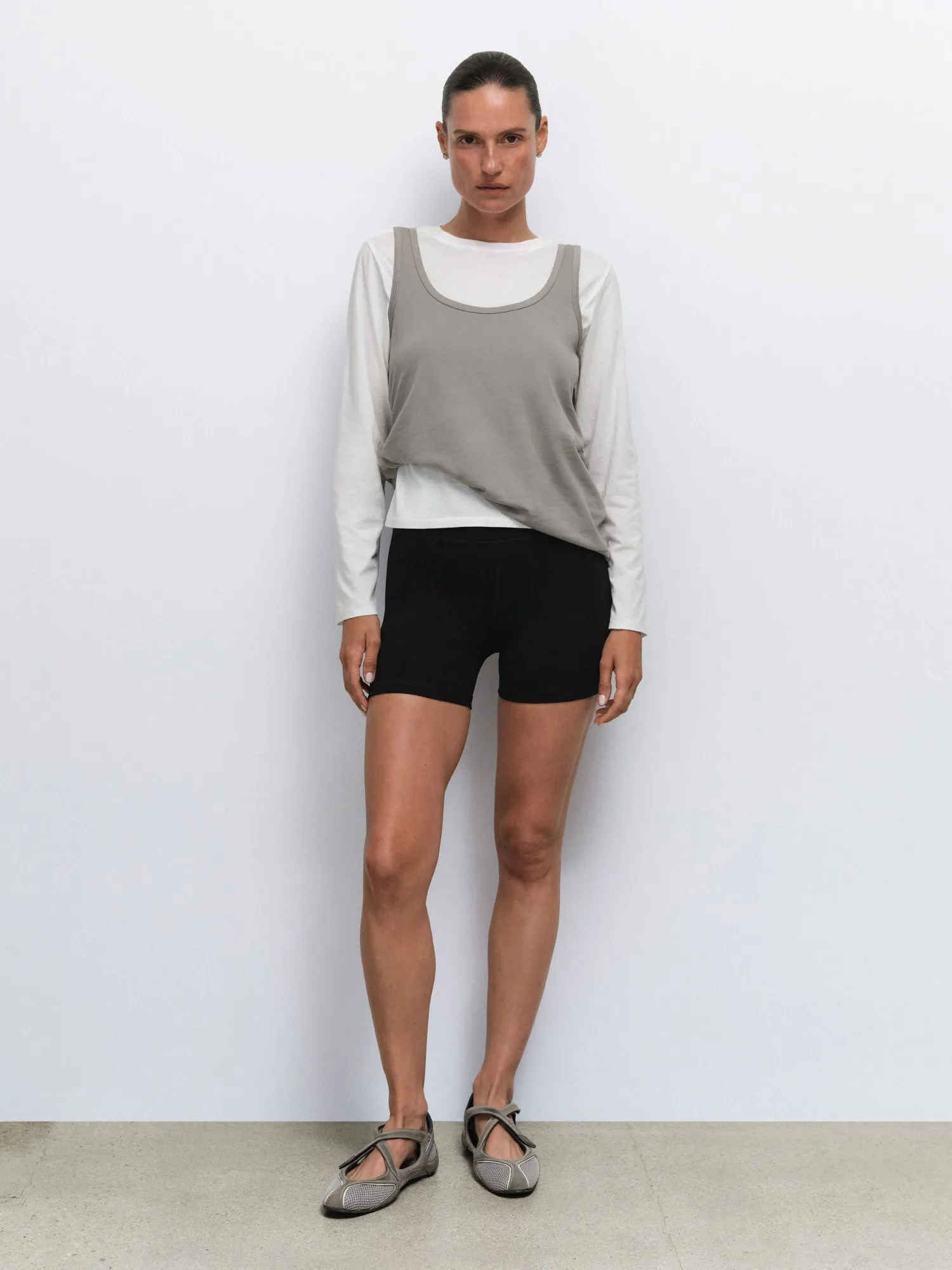 Organic Pima Layering Tank sold by MATE the Label product image thumbnail 4