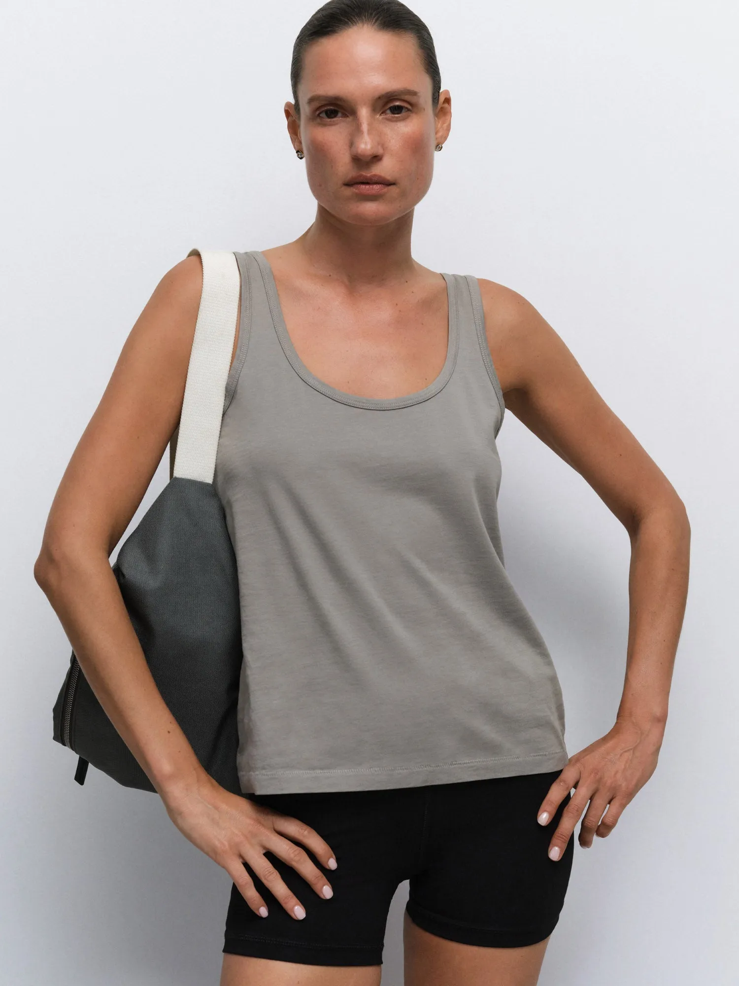 Organic Pima Layering Tank sold by MATE the Label product image thumbnail 2
