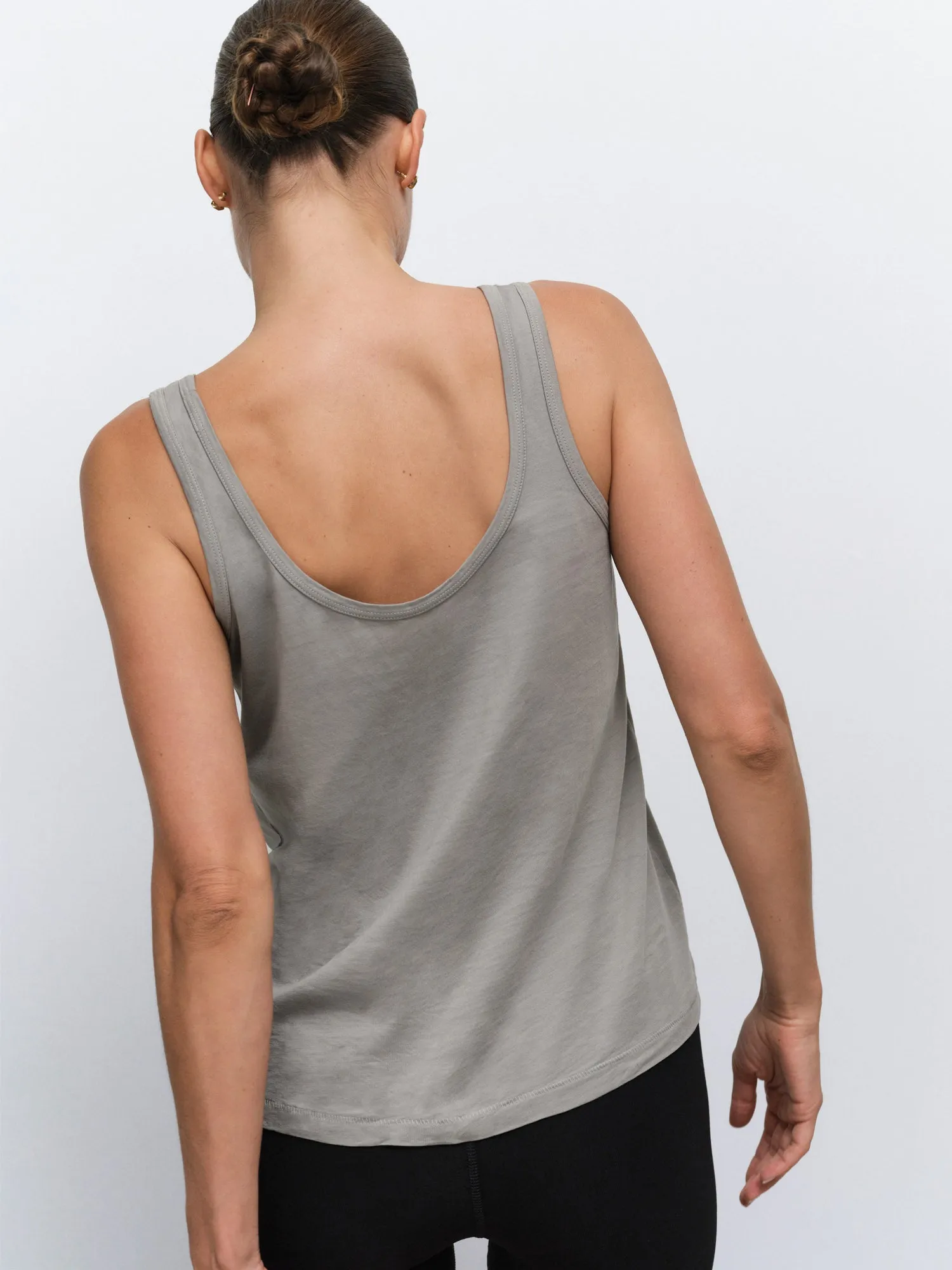 Organic Pima Layering Tank sold by MATE the Label product image thumbnail 3