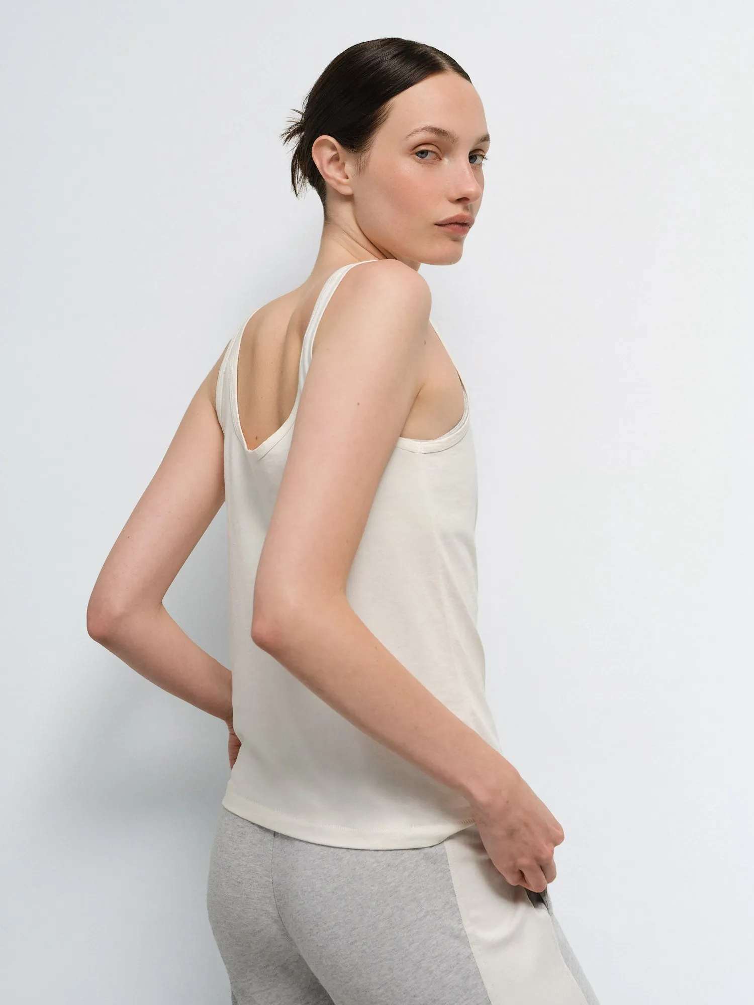 Organic Pima Layering Tank sold by MATE the Label product image thumbnail 3