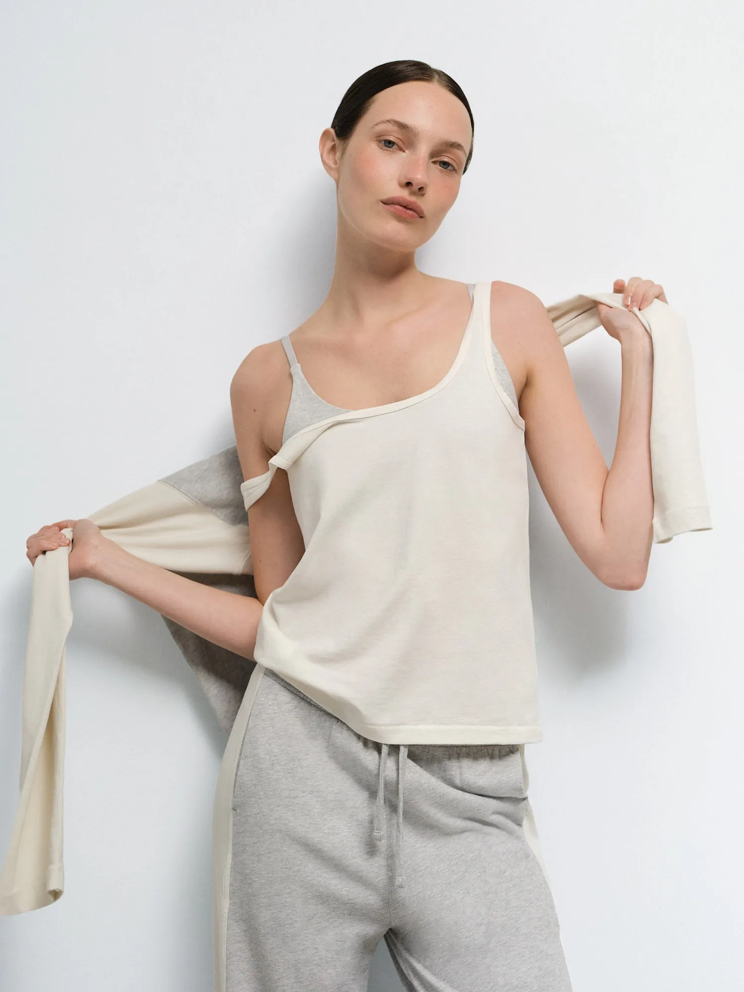 Organic Pima Layering Tank sold by MATE the Label product image thumbnail 2