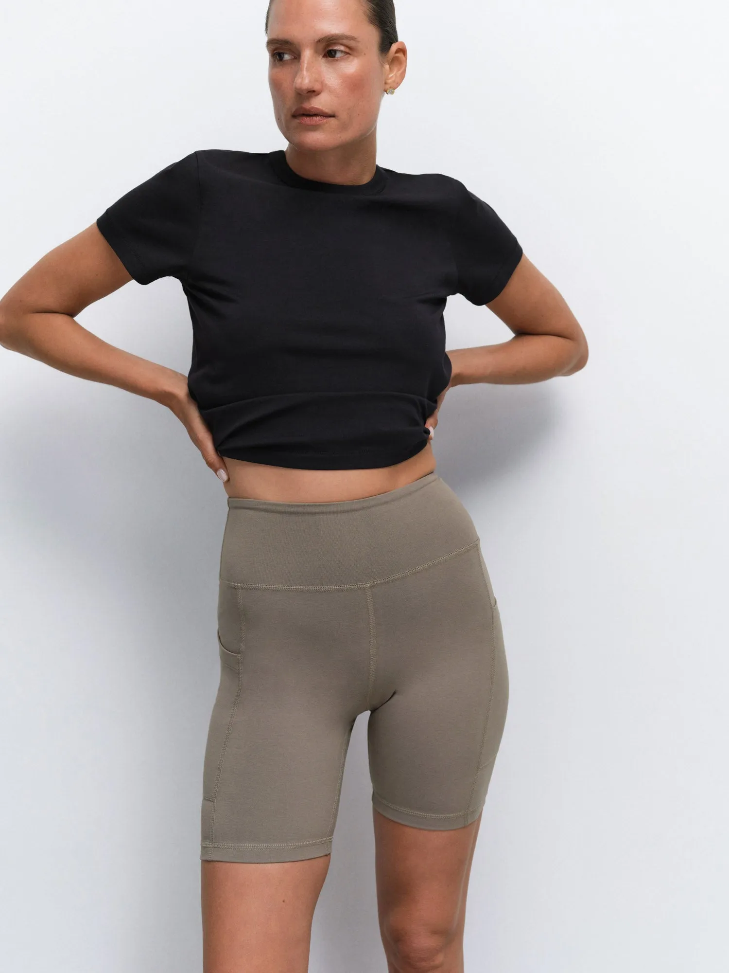 Organic Pima Shrunken Tee sold by MATE the Label product image thumbnail 5