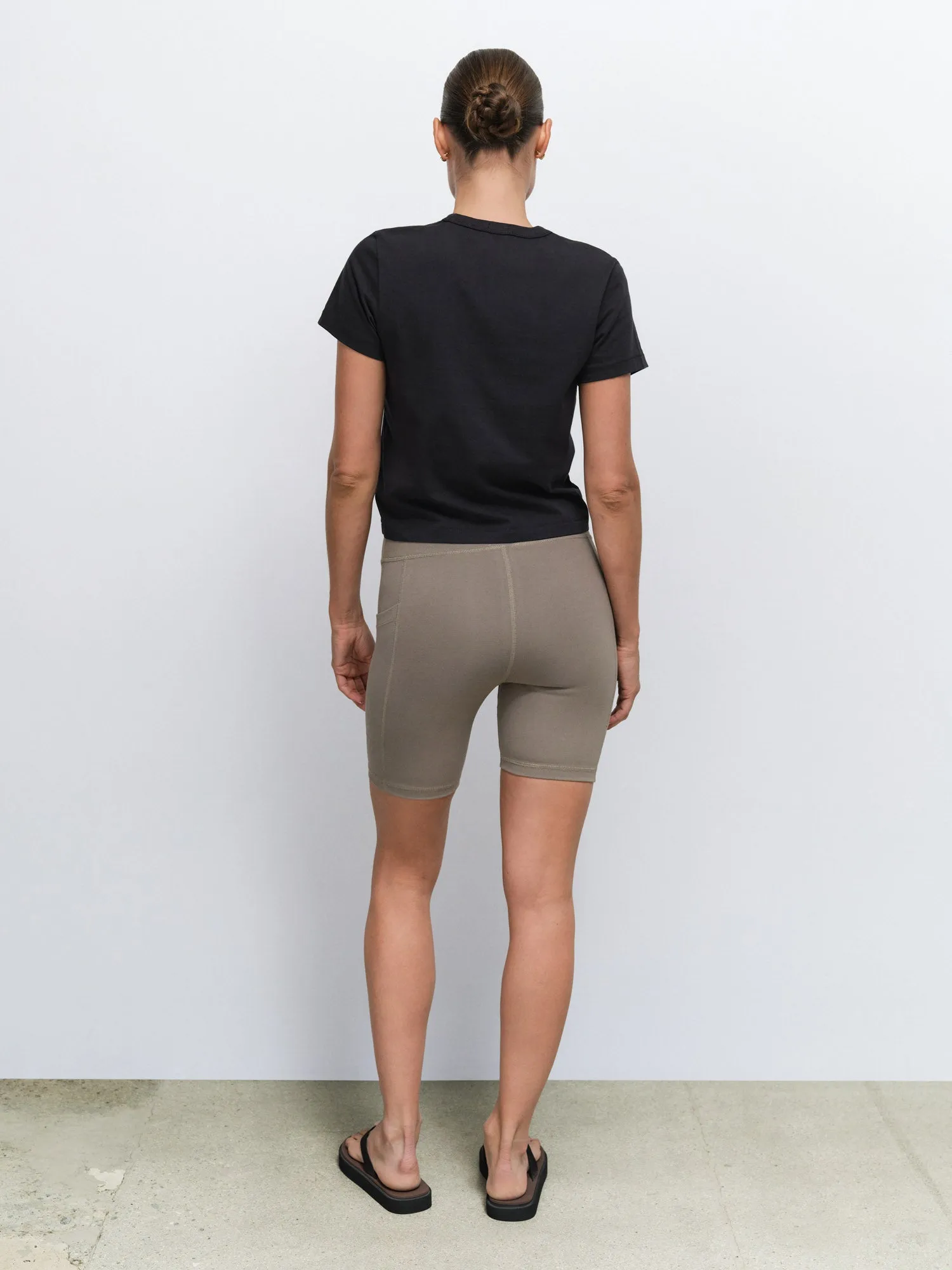 Organic Pima Shrunken Tee sold by MATE the Label product image thumbnail 3