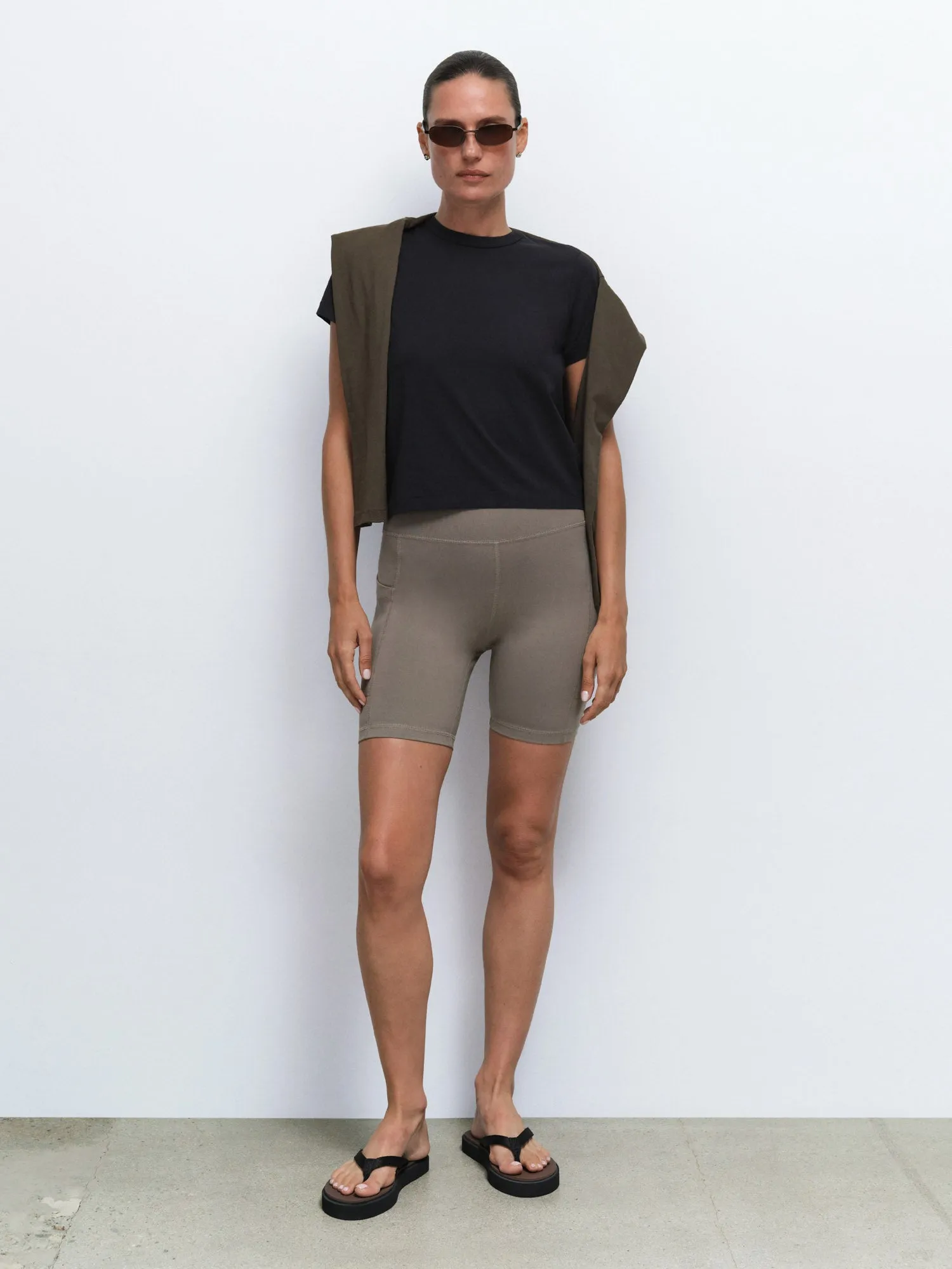 Organic Pima Shrunken Tee sold by MATE the Label product image thumbnail 4