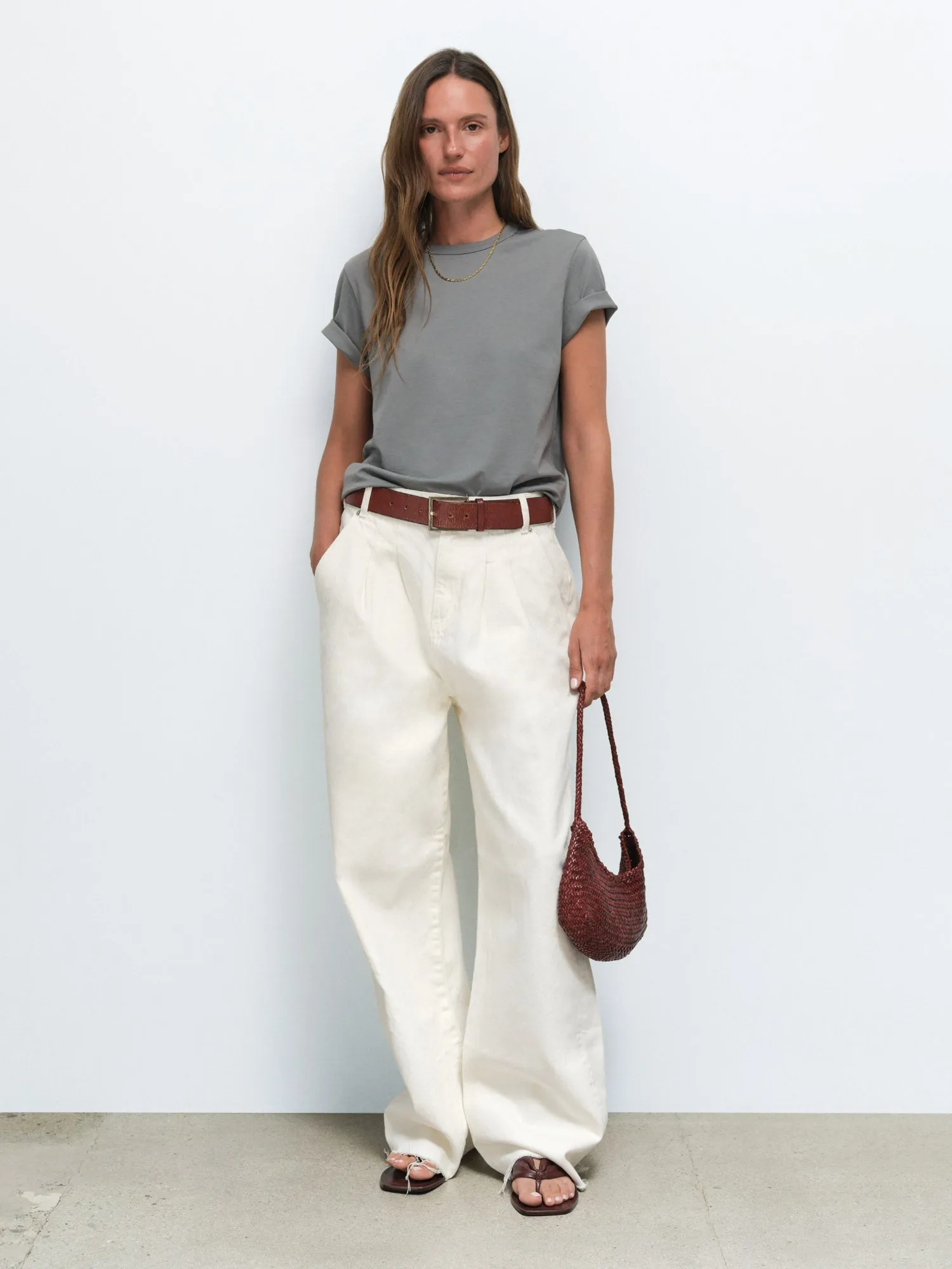 Organic Pima Classic Tee sold by MATE the Label product image thumbnail 4