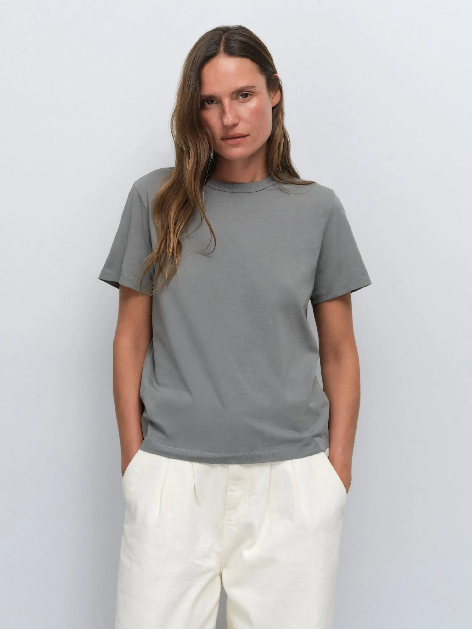 Organic Pima Classic Tee sold by MATE the Label product image thumbnail 5