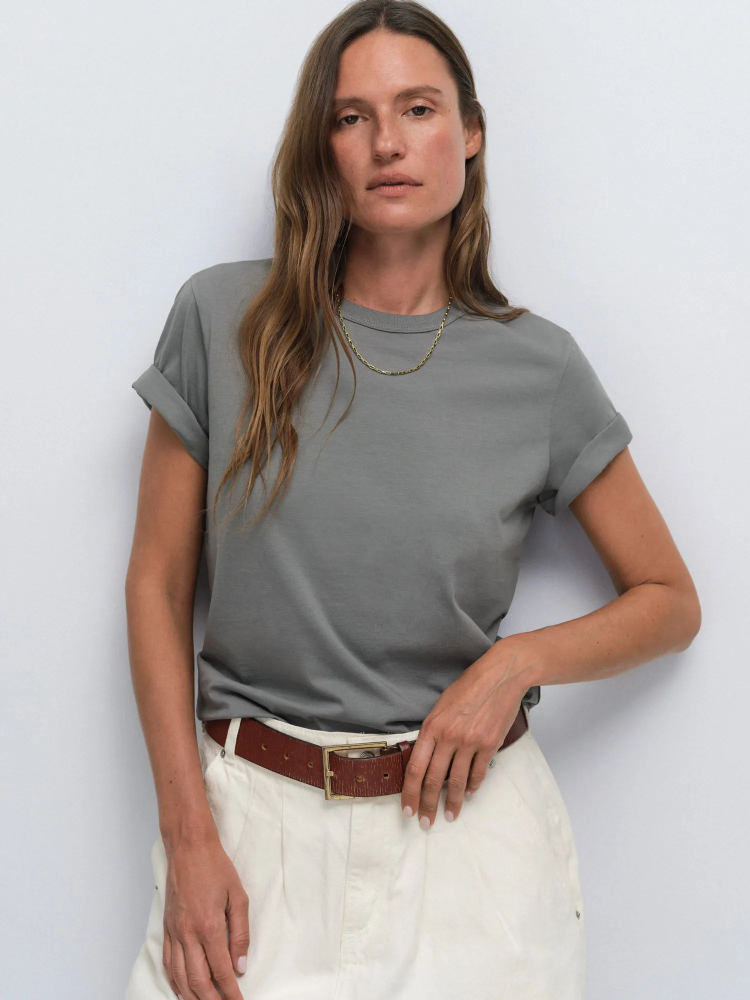 Organic Pima Classic Tee sold by MATE the Label product image thumbnail 2