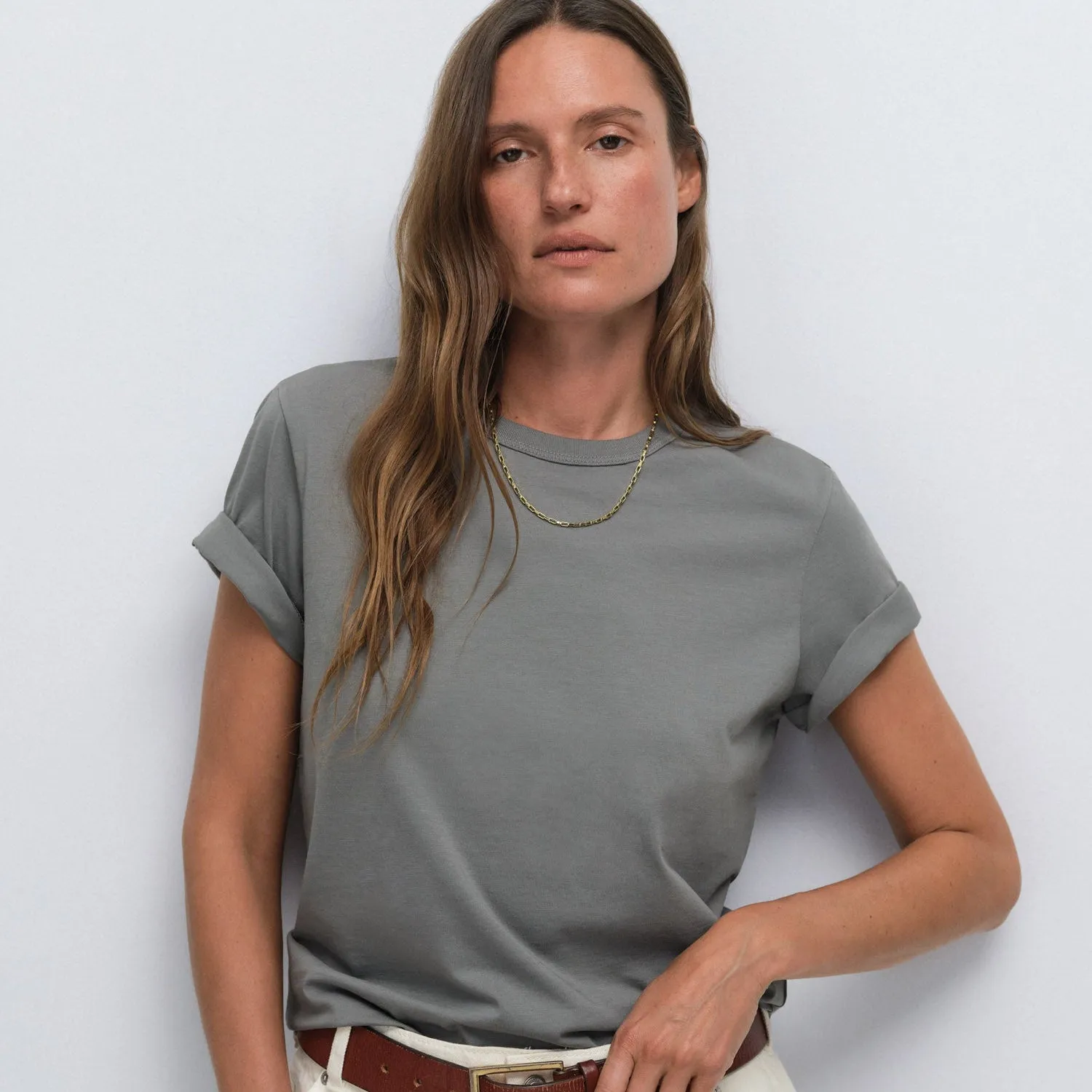 Organic Pima Classic Tee sold by MATE the Label