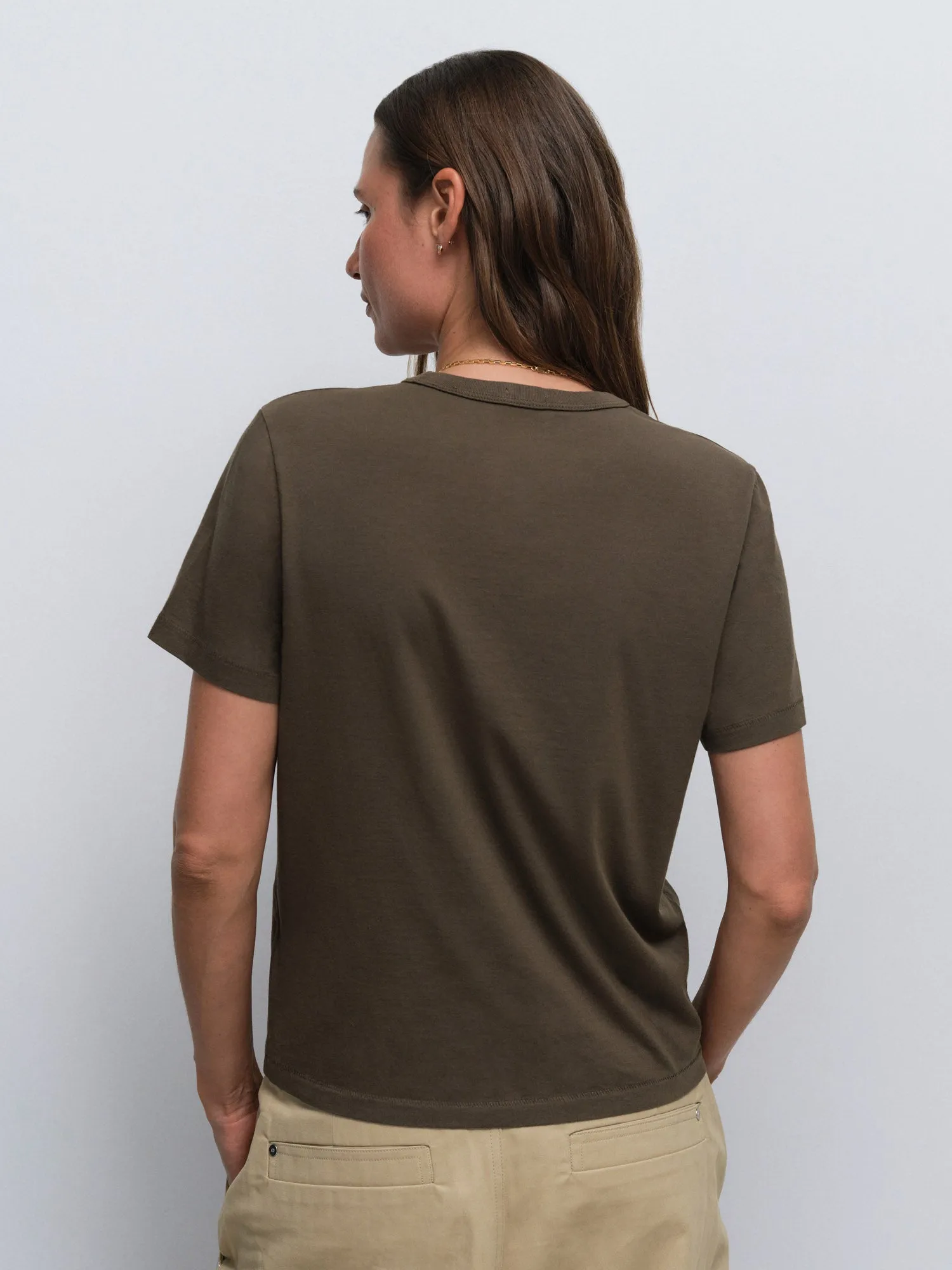 Organic Pima Classic Tee sold by MATE the Label product image thumbnail 3