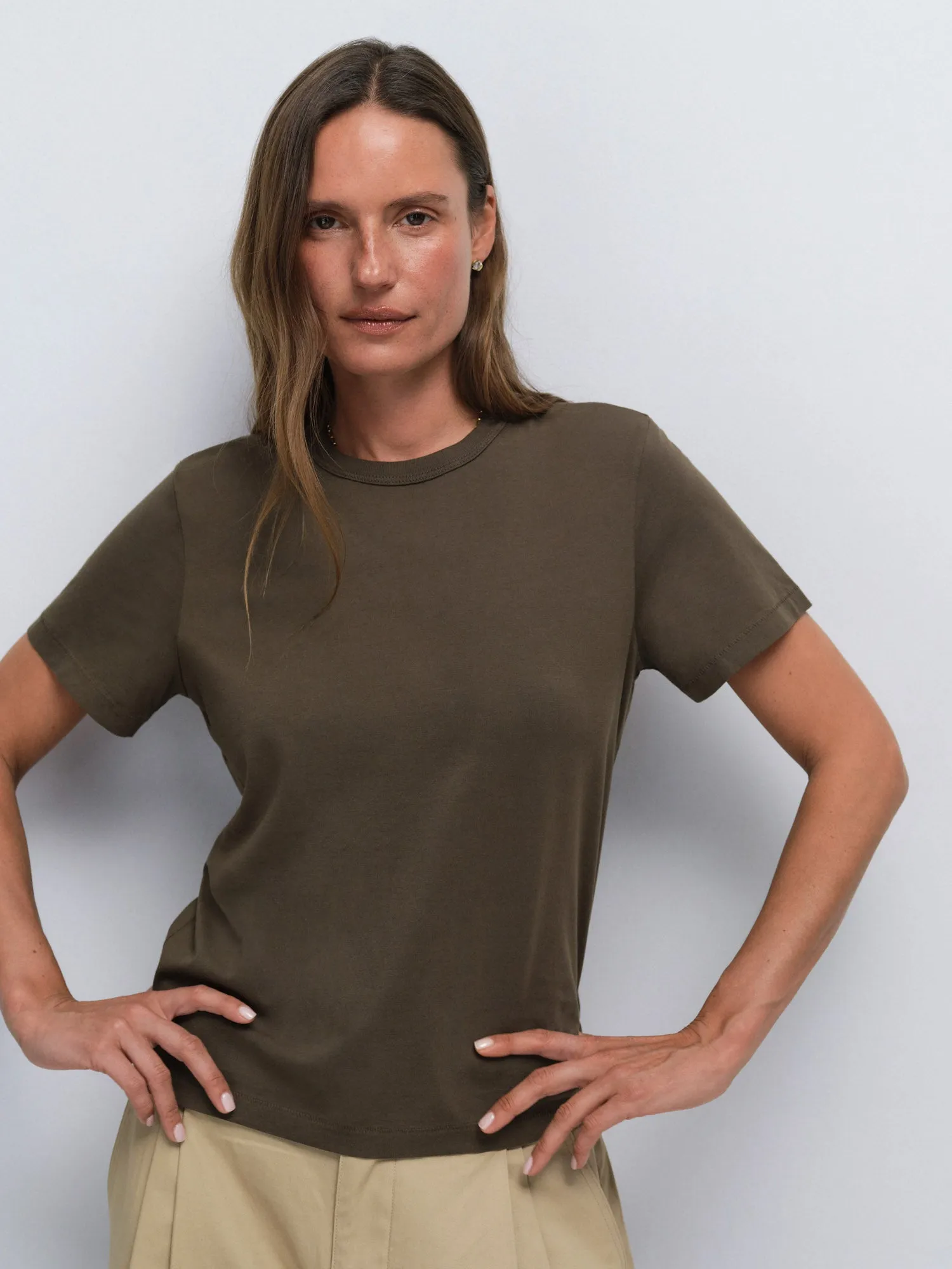 Organic Pima Classic Tee sold by MATE the Label product image thumbnail 2