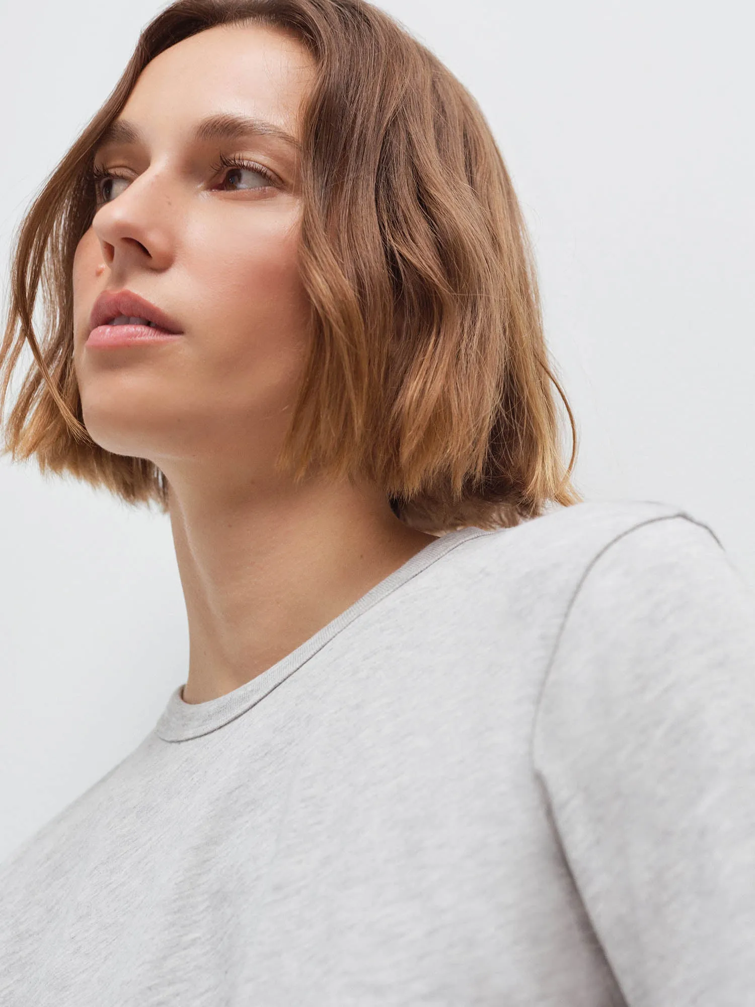 Organic Pima Long Sleeve Tee sold by MATE the Label product image thumbnail 5