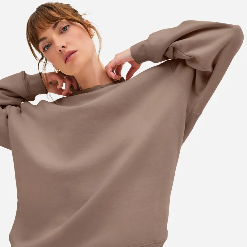 Organic Fleece Oversized Sweatshirt sold by MATE the Label