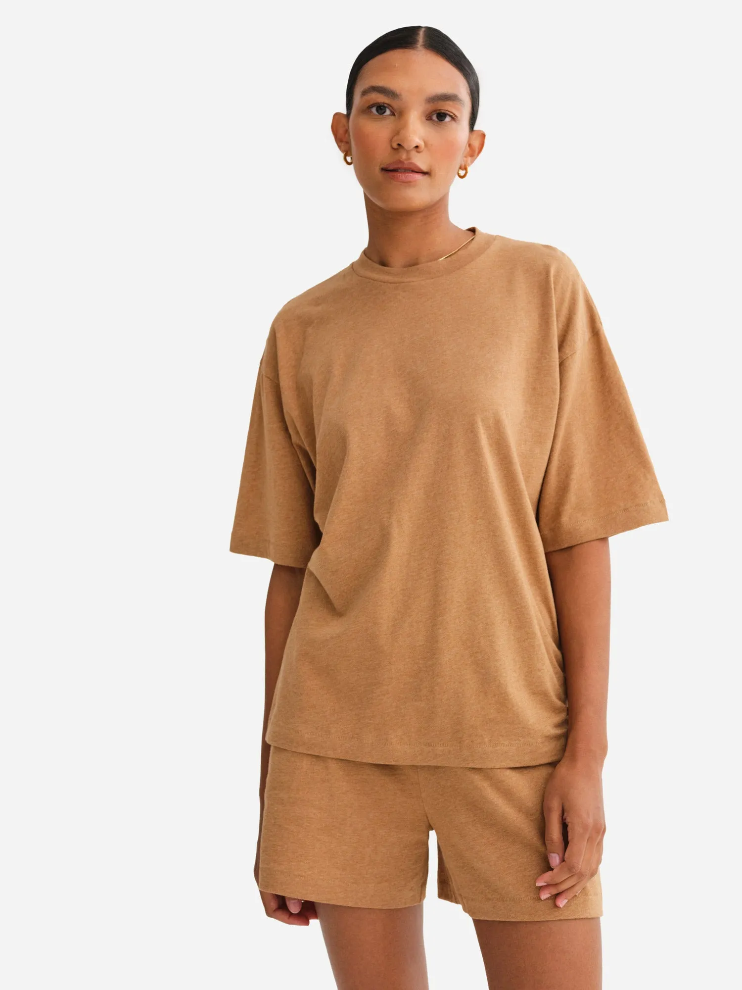 Undyed Organic Cotton Crew Neck Tee sold by MATE the Label product image thumbnail 2