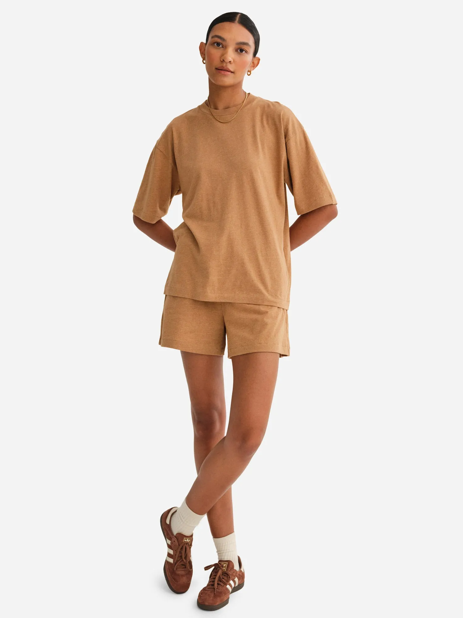 Undyed Organic Cotton Crew Neck Tee sold by MATE the Label product image thumbnail 4