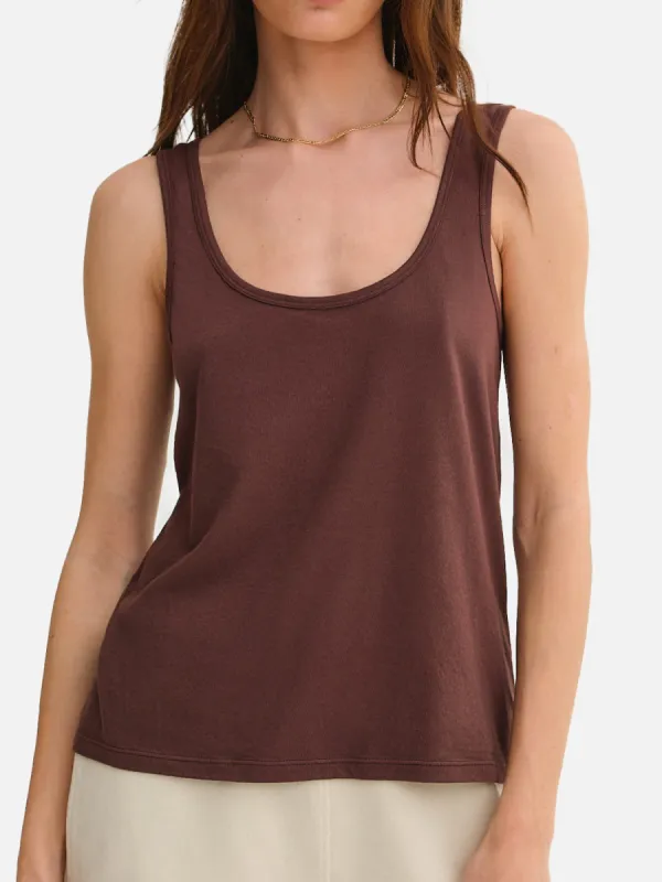 Organic Cotton Layering Tank sold by MATE the Label